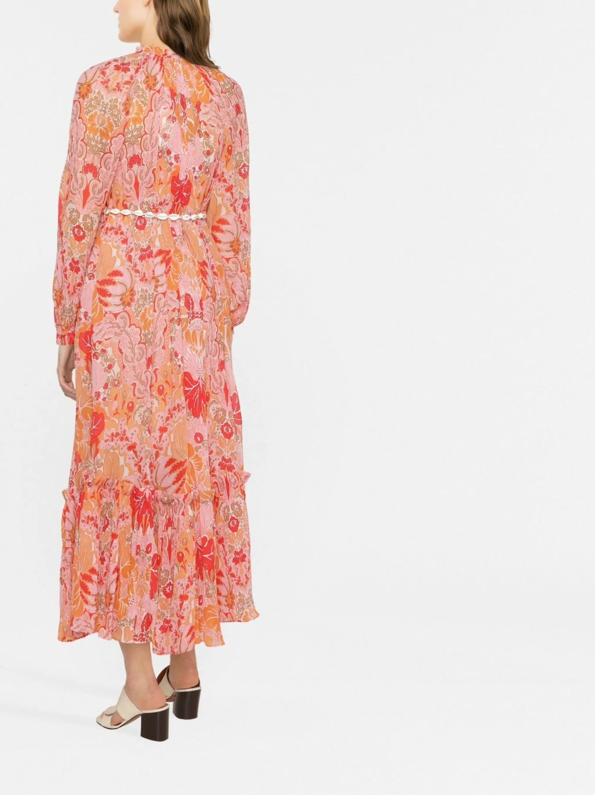 ZIMMERMANN 6895DSS225 CORF CORAL FLORAL  Natural (Vegetable)->Cotton
