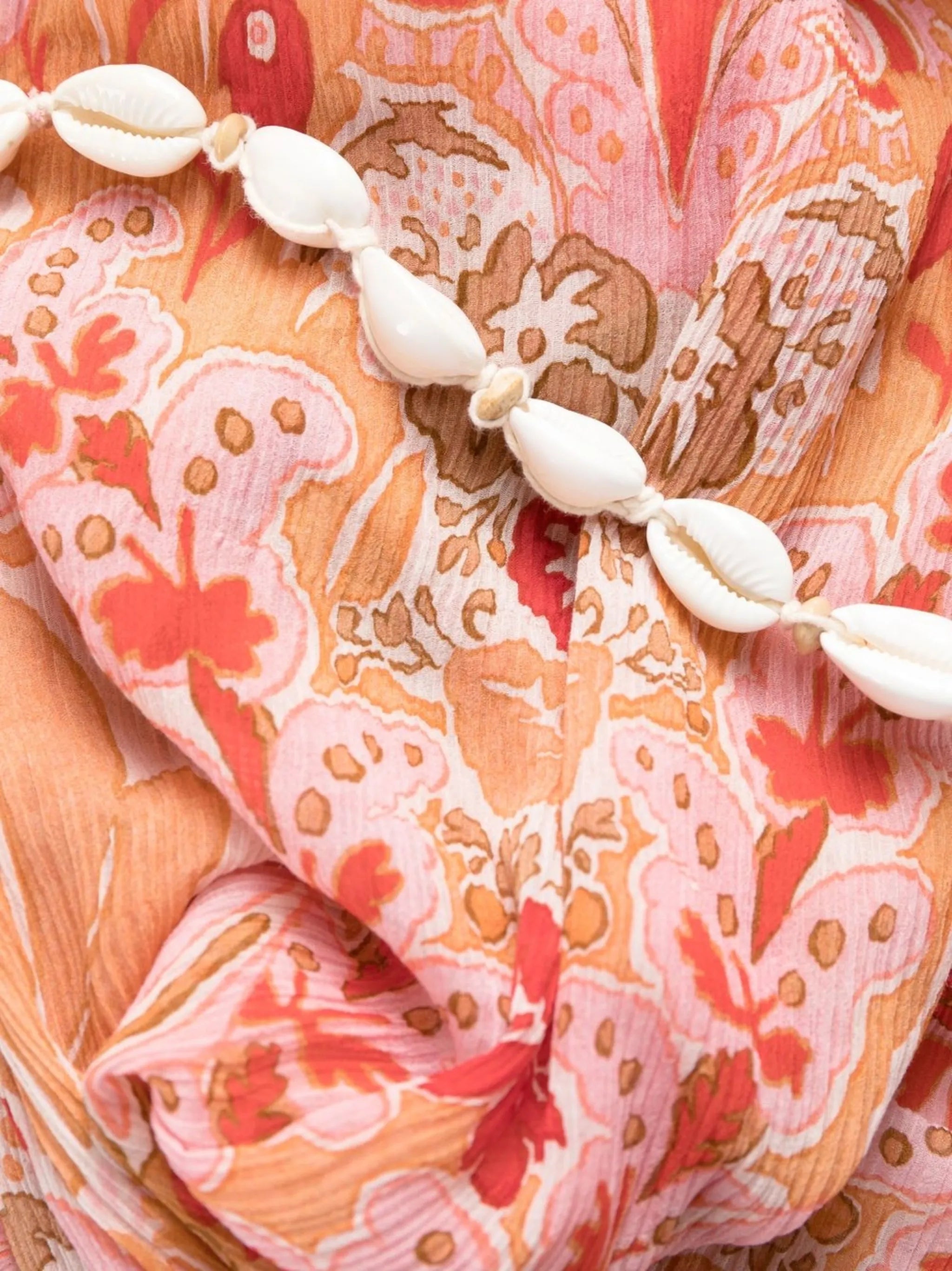 ZIMMERMANN 6895DSS225 CORF CORAL FLORAL  Natural (Vegetable)->Cotton