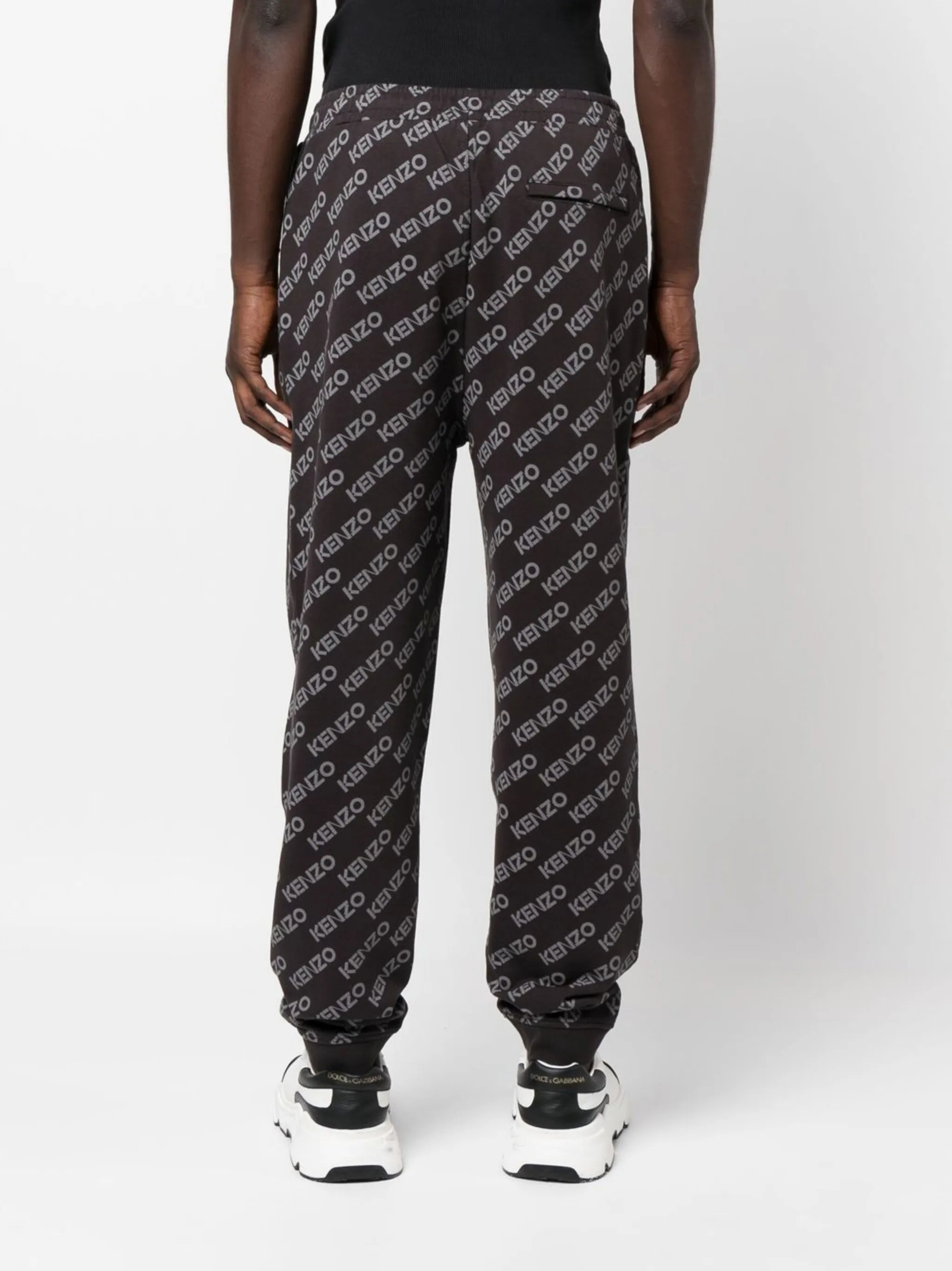 logo-print track pants