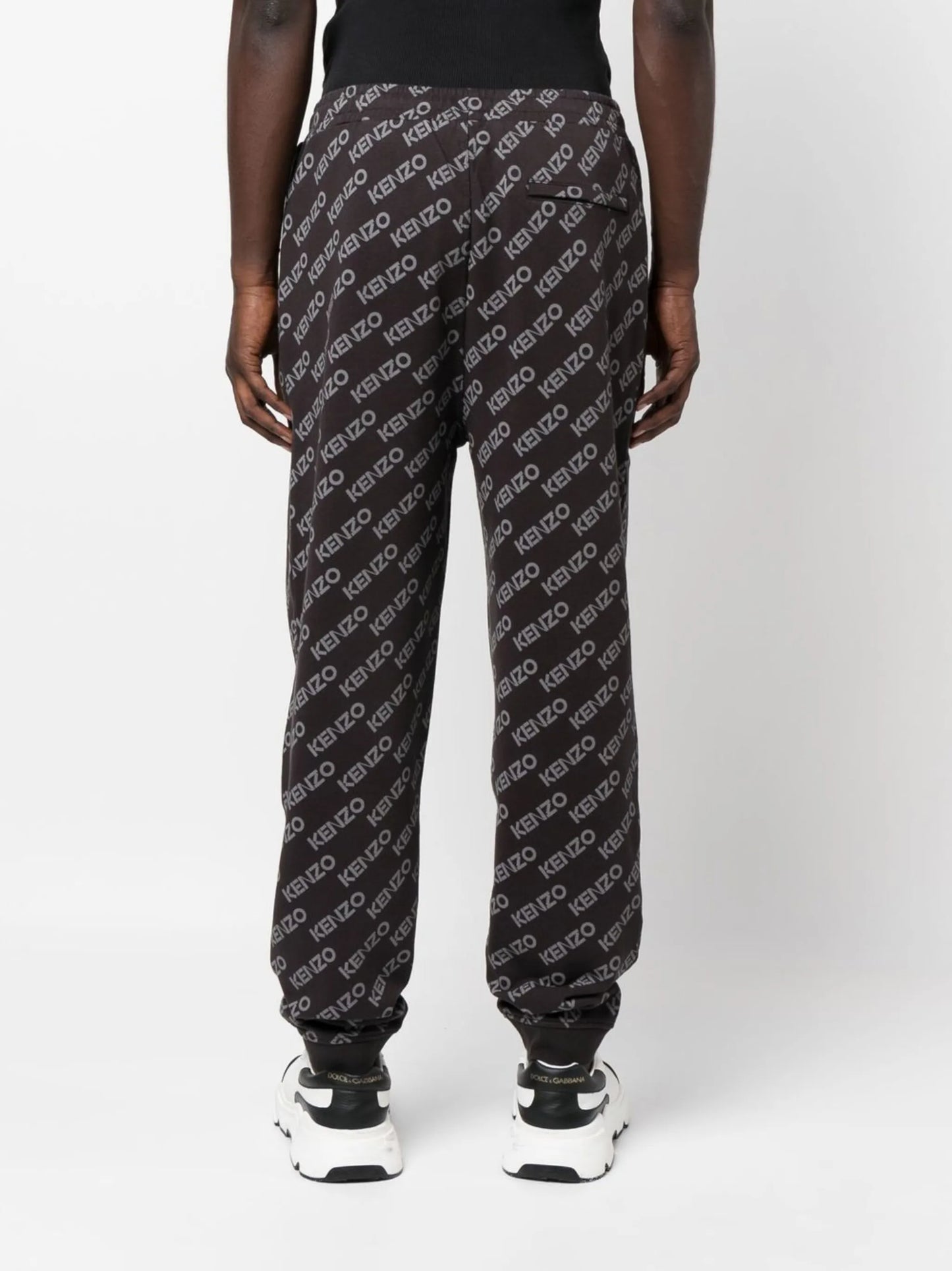 logo-print track pants