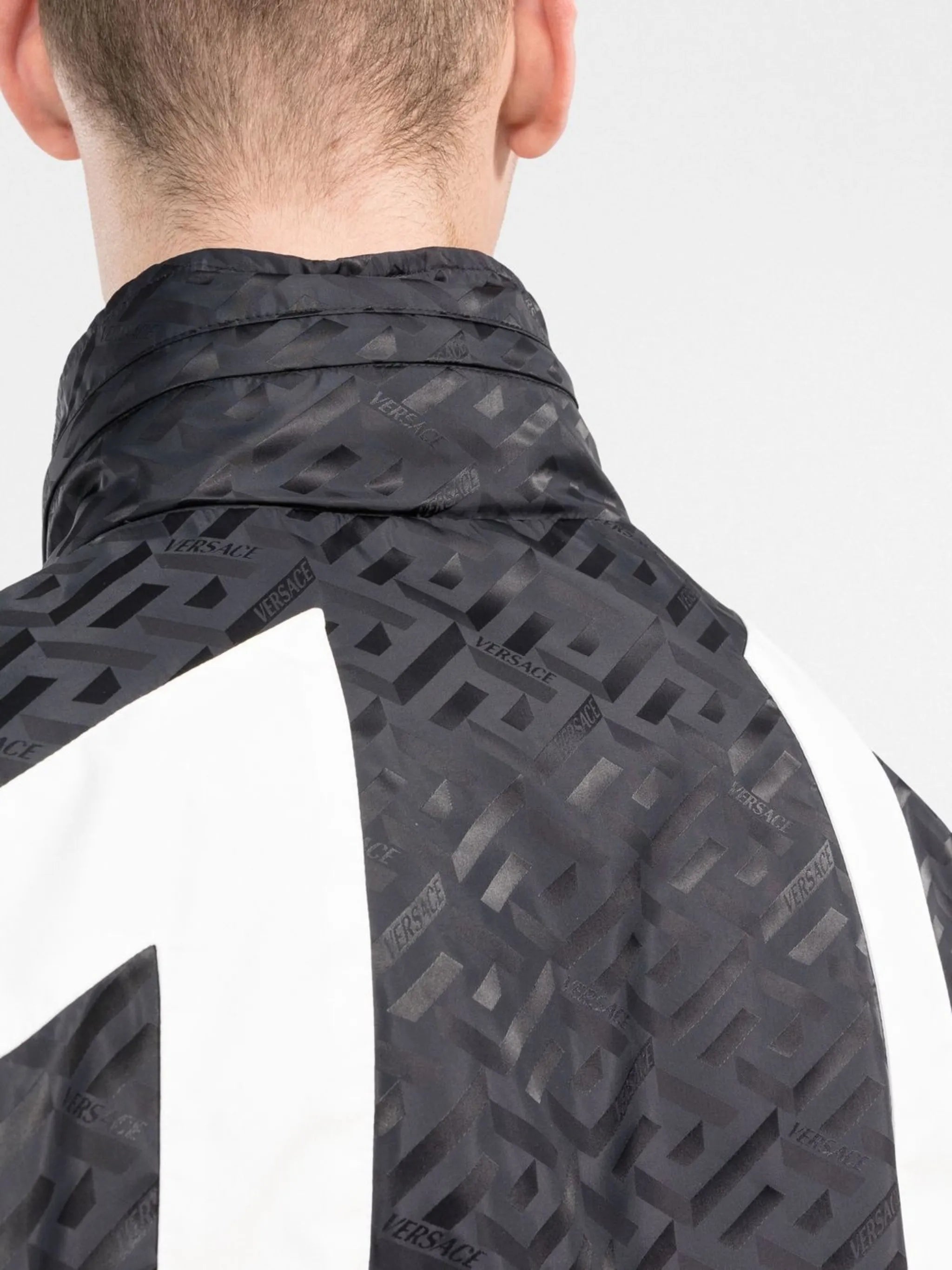 La Greca print windbreaker