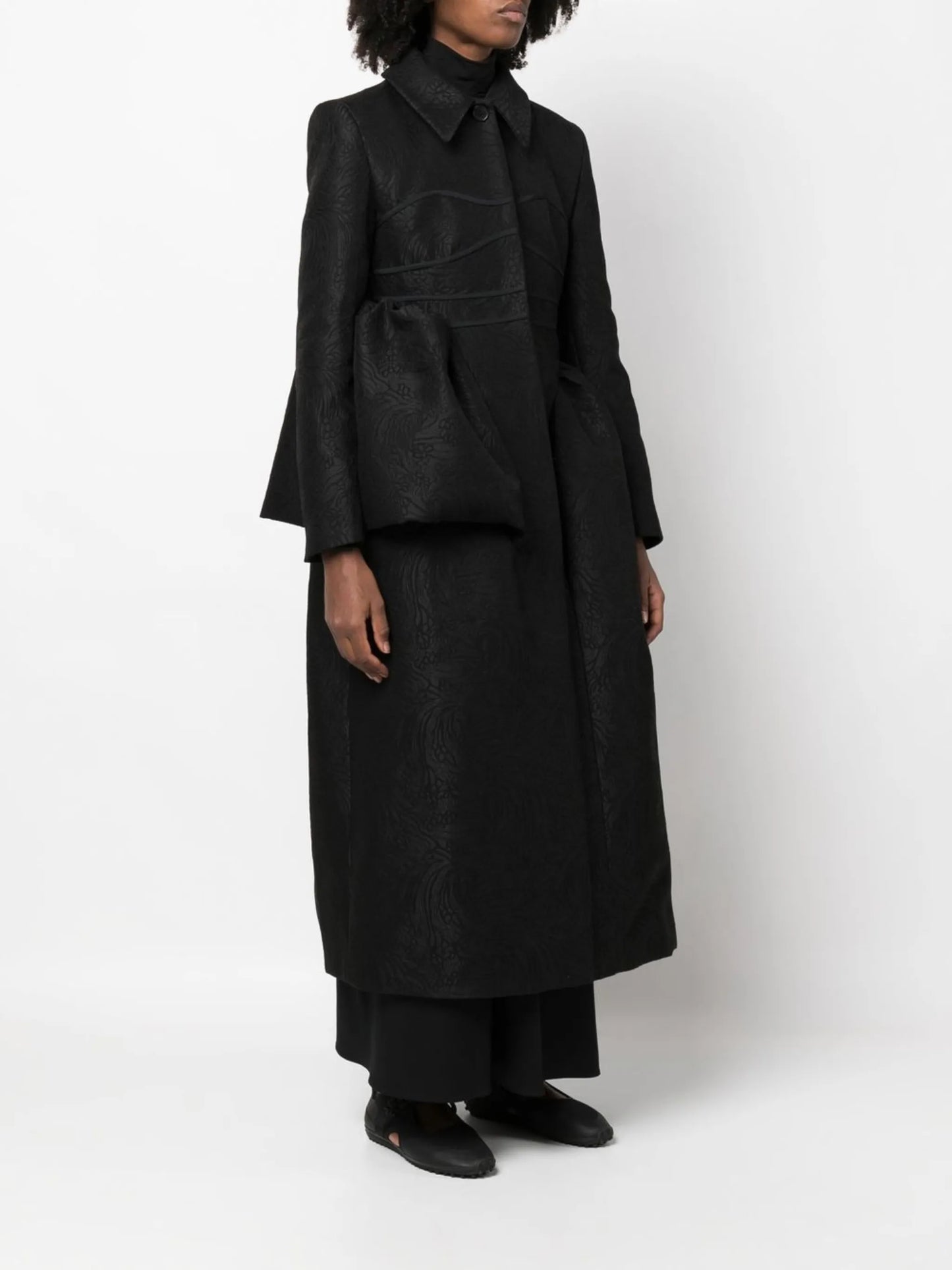 single-breasted coat