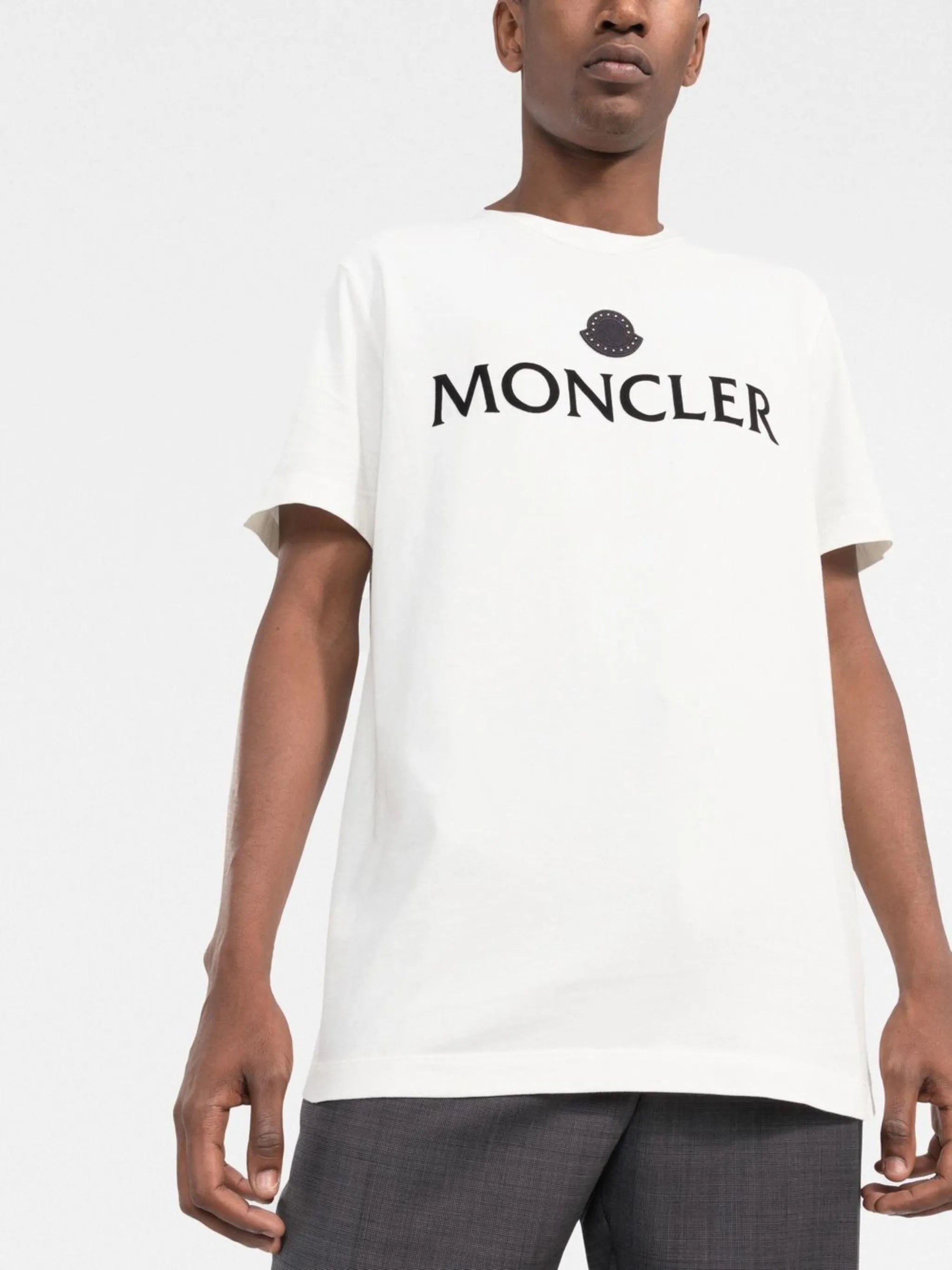 logo print cotton T-shirt