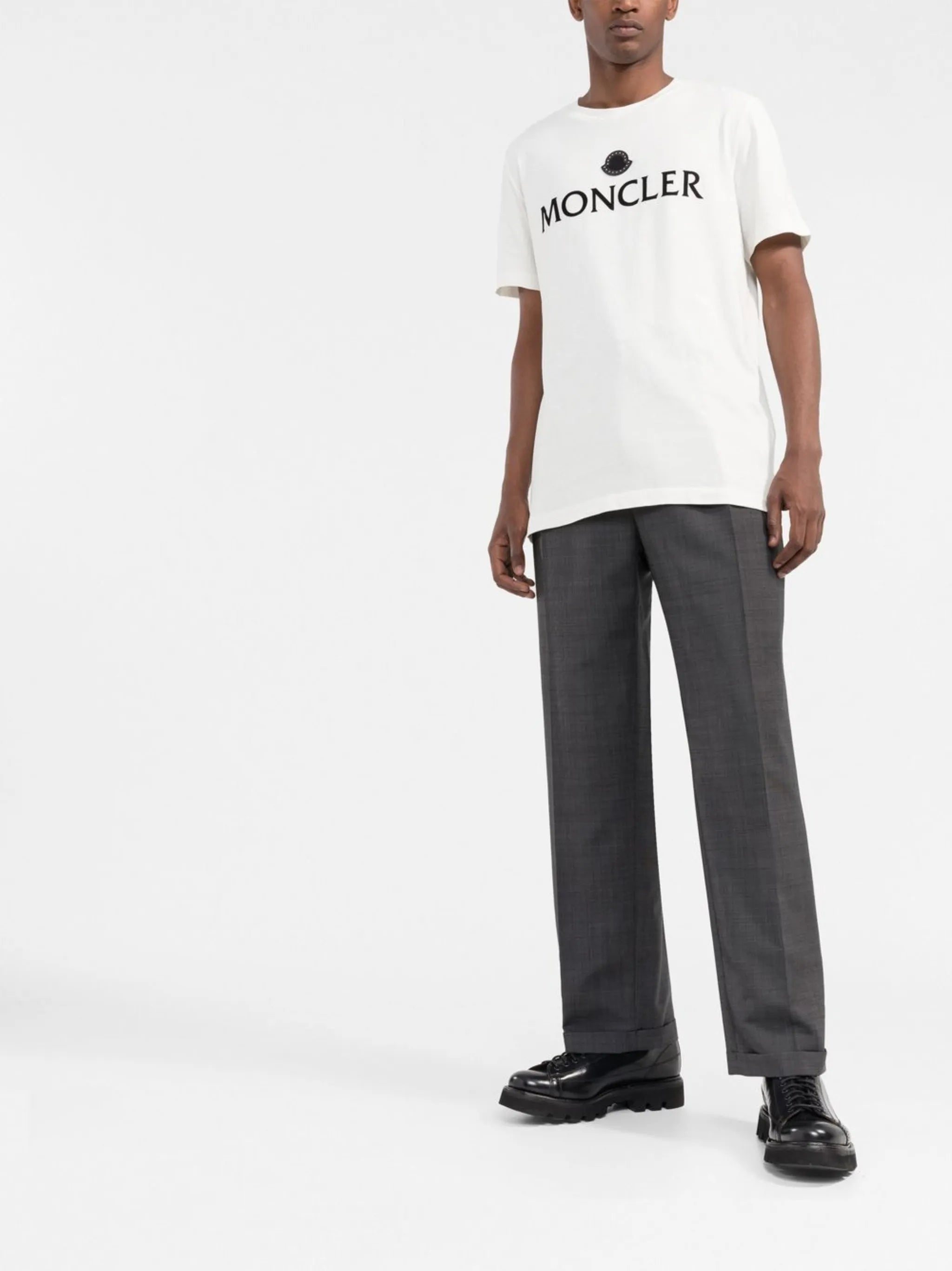 logo print cotton T-shirt