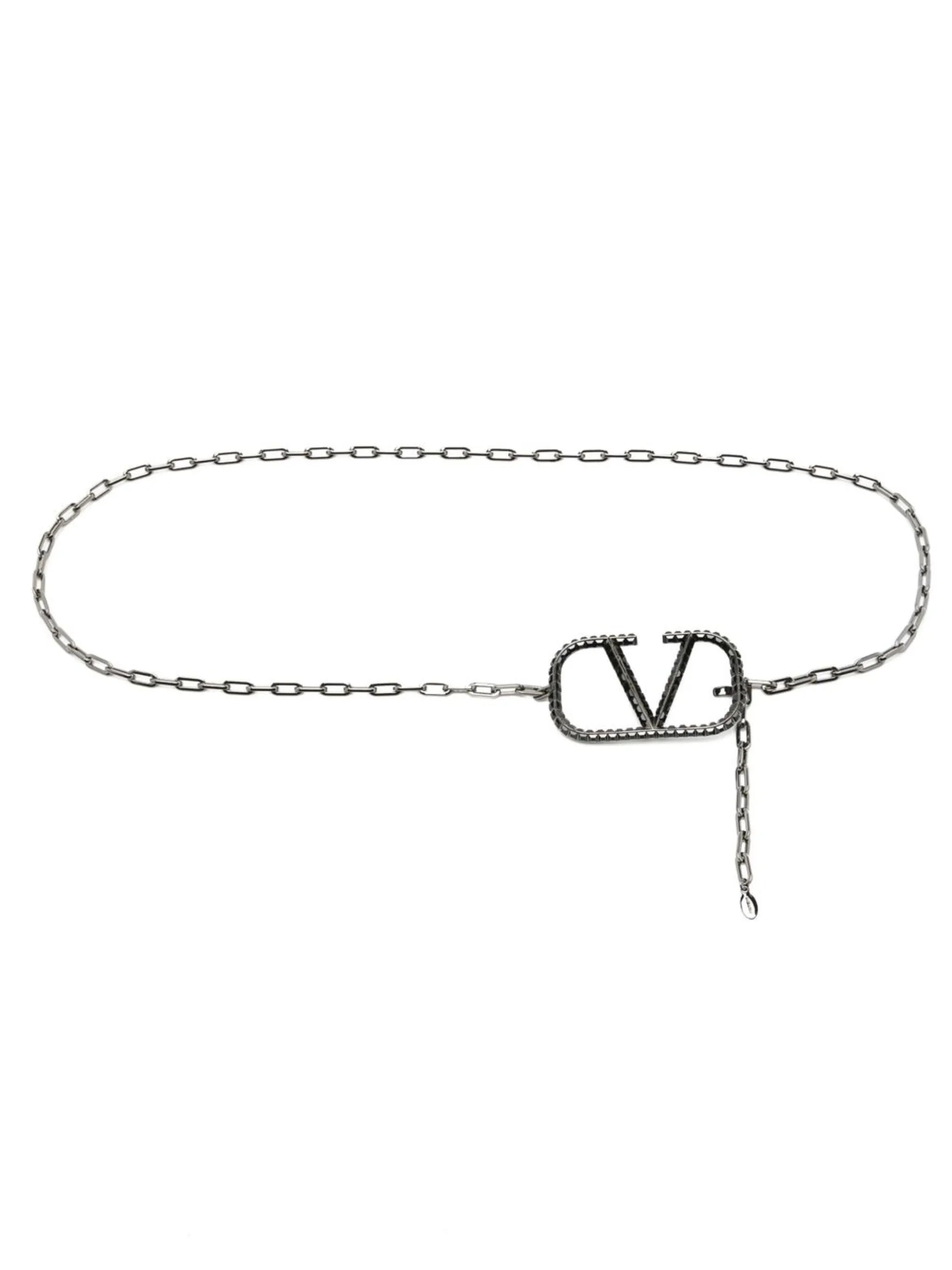 VLogo Signature chain-link belt