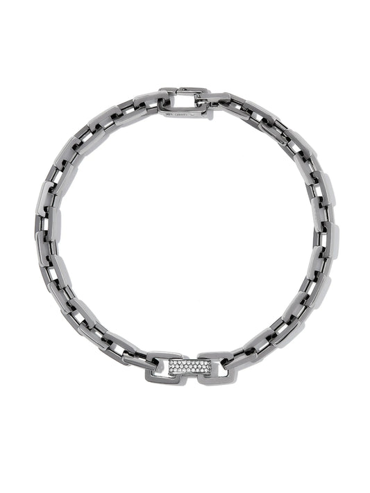 18kt black gold chain-link bracelet
