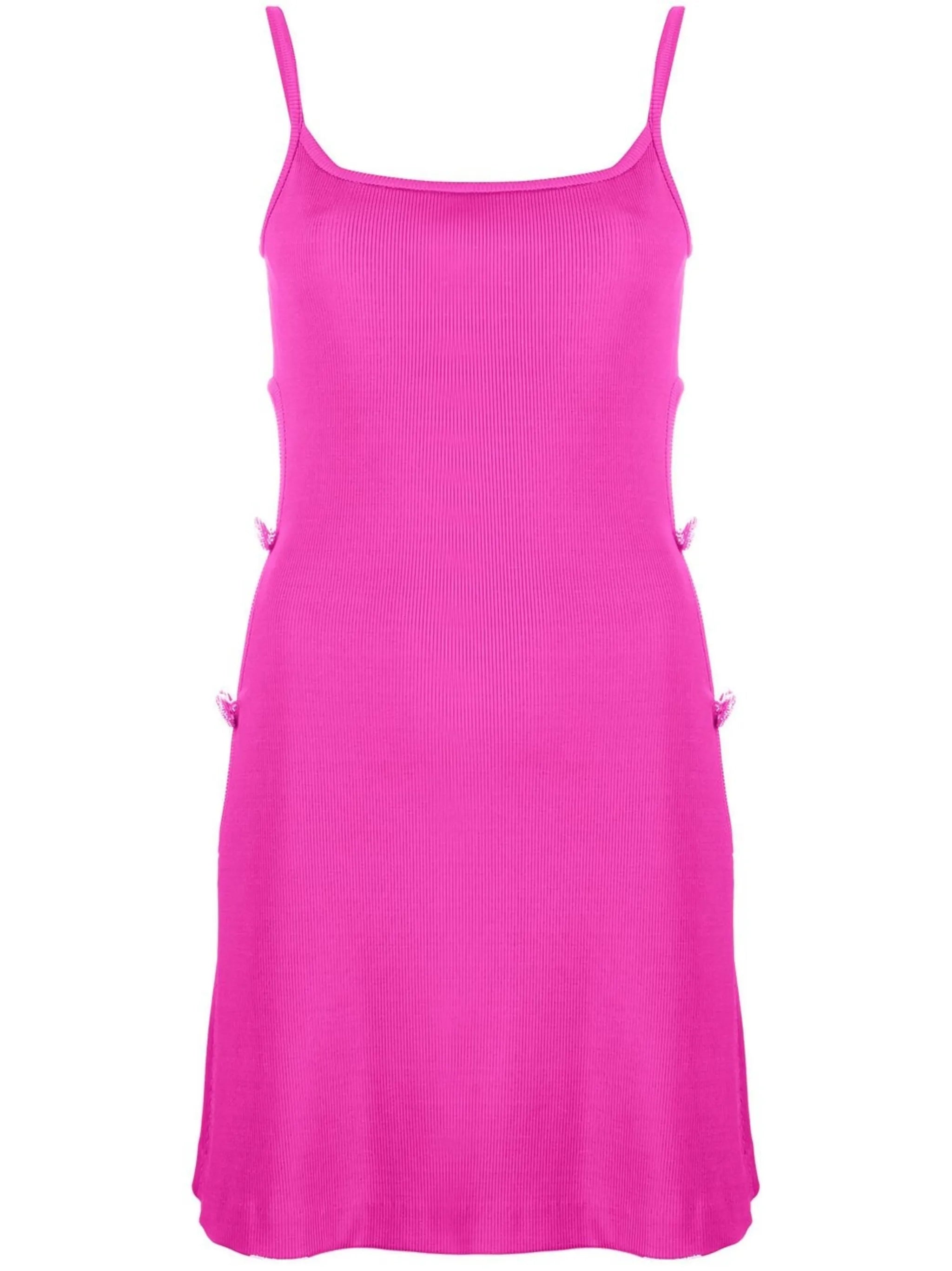 cut-out detail mini dress