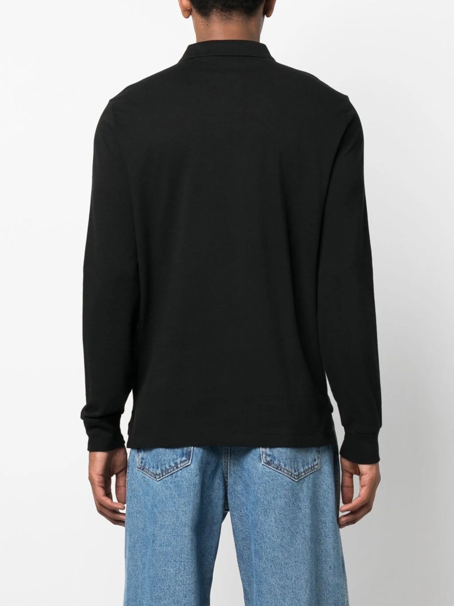 Polo Bear-embroidered polo top