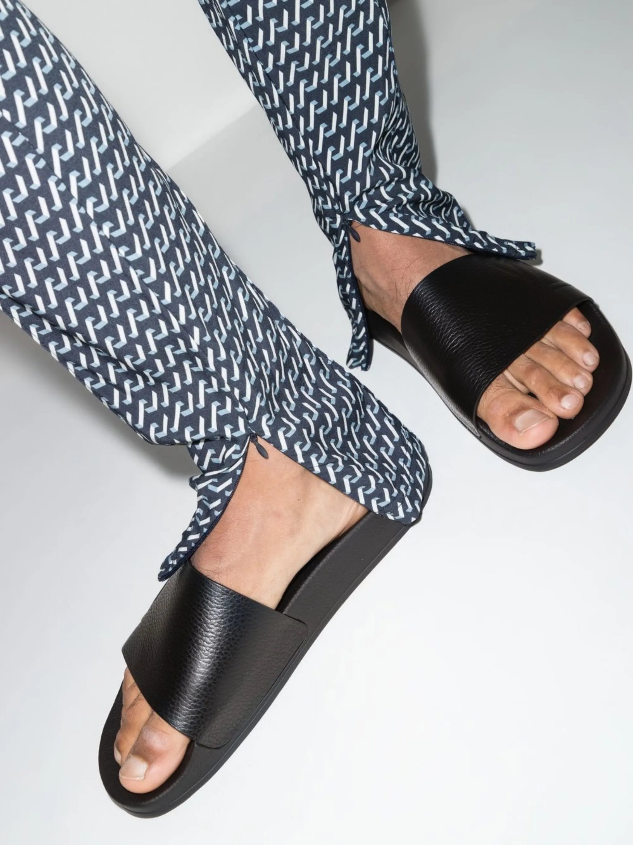 Humberto leather slides
