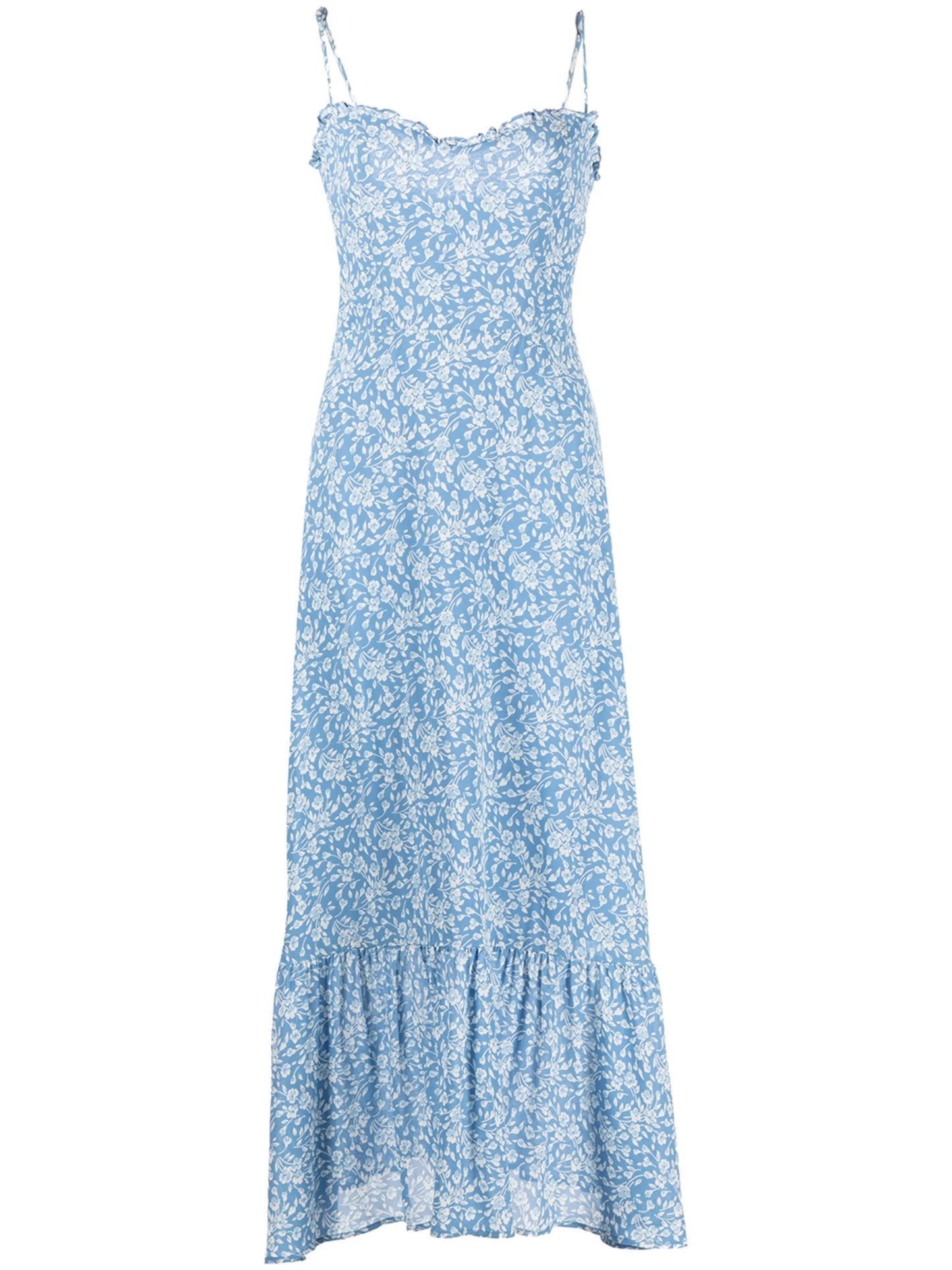 Enya floral-print midi dress