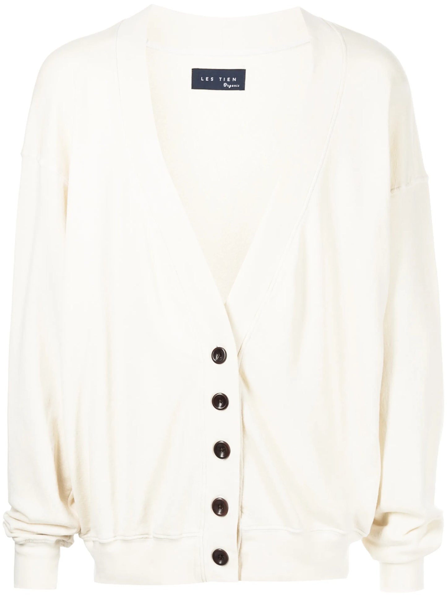 v-neck cotton cardigan