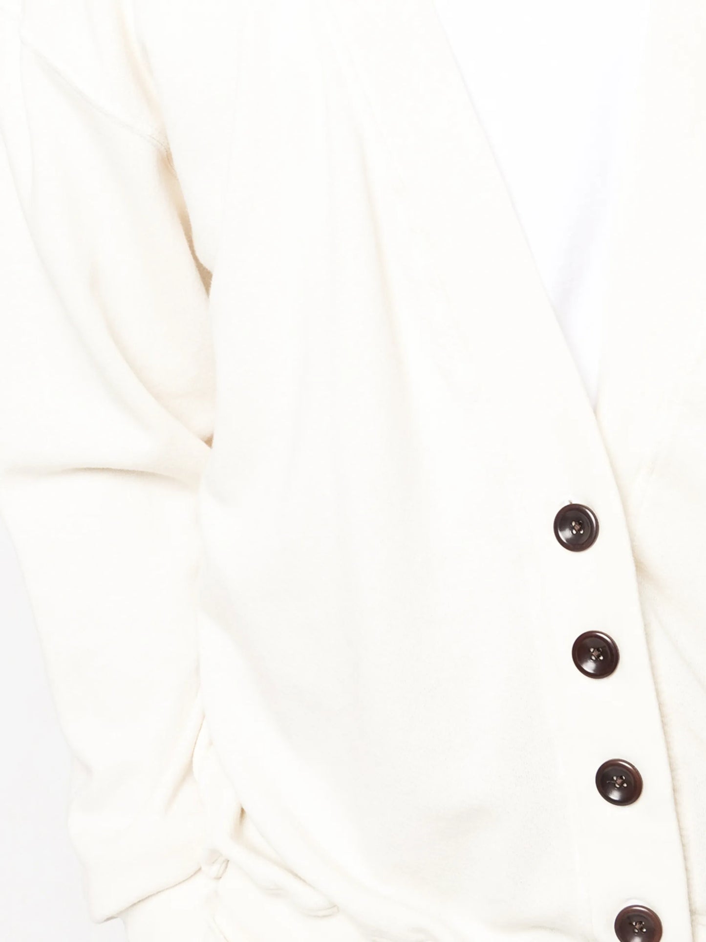 v-neck cotton cardigan