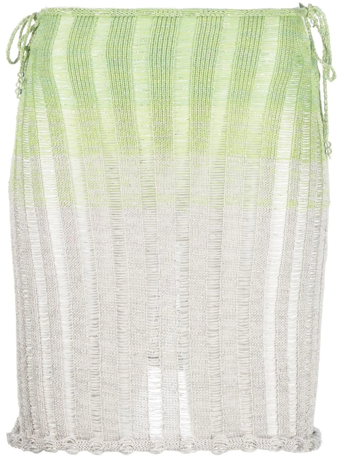 gradient-effect mini skirt