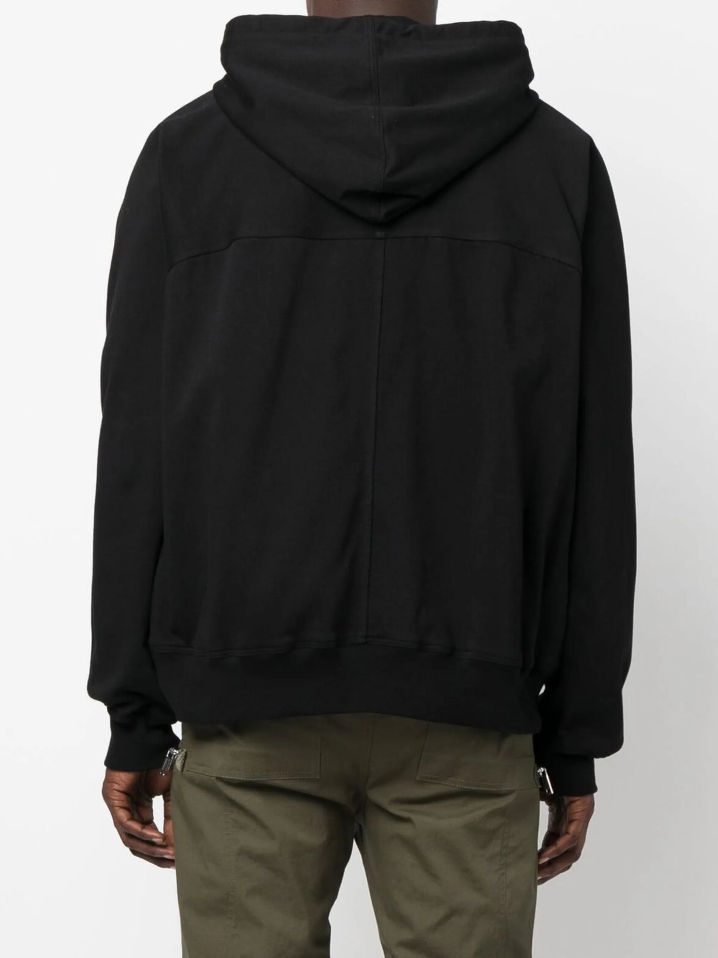drawstring cotton hoodie