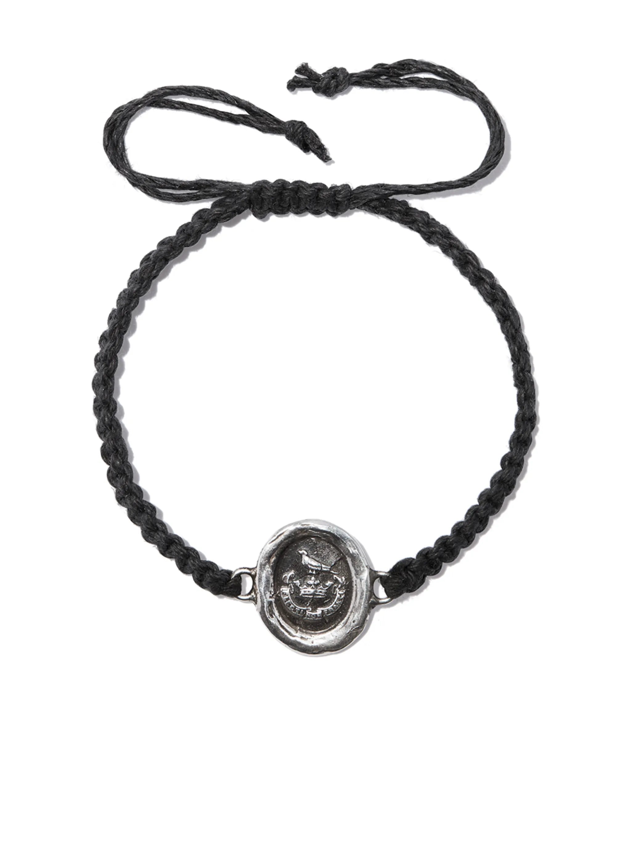 Unbreakable braided charm bracelet