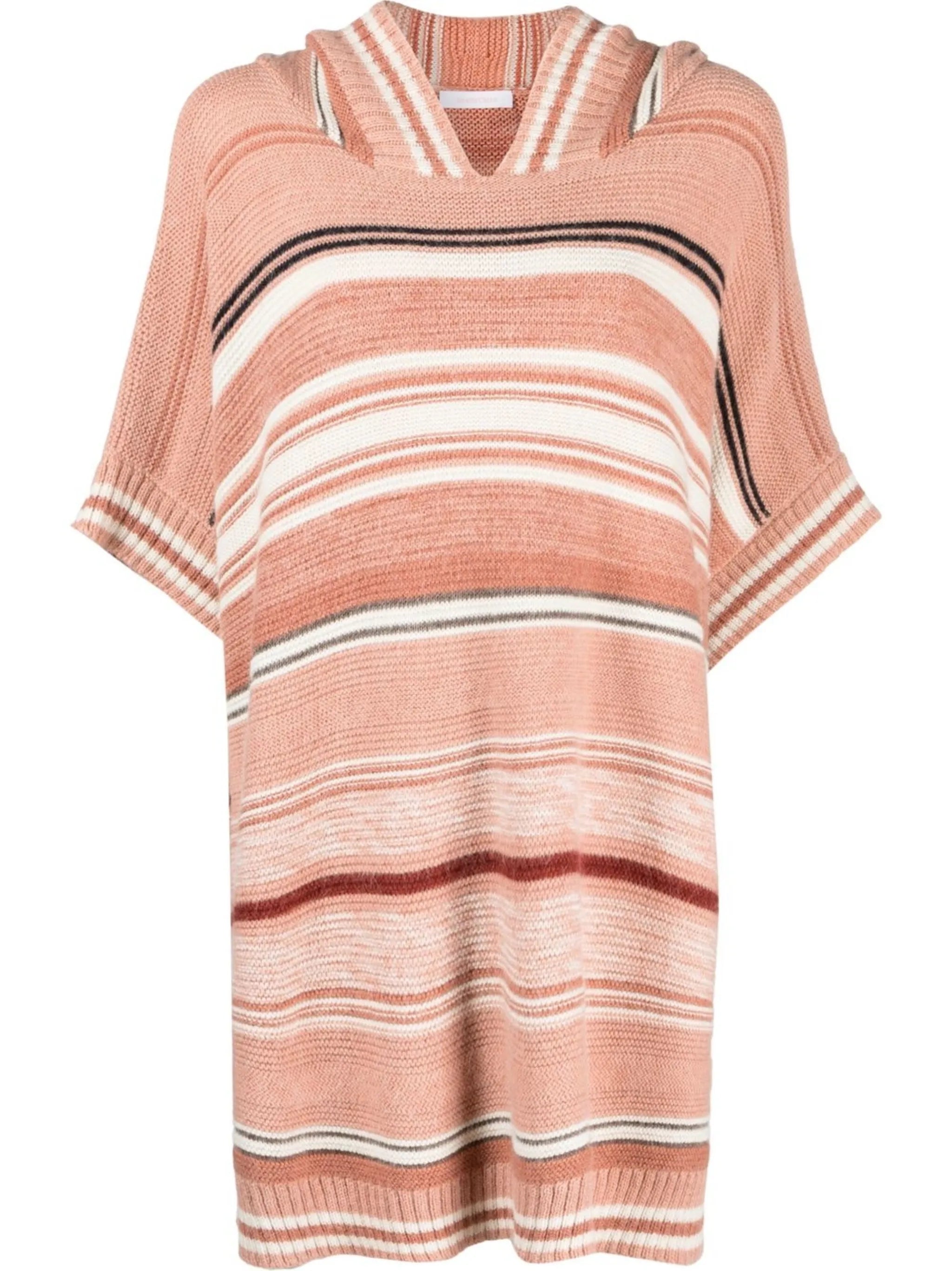 striped oversize jumper