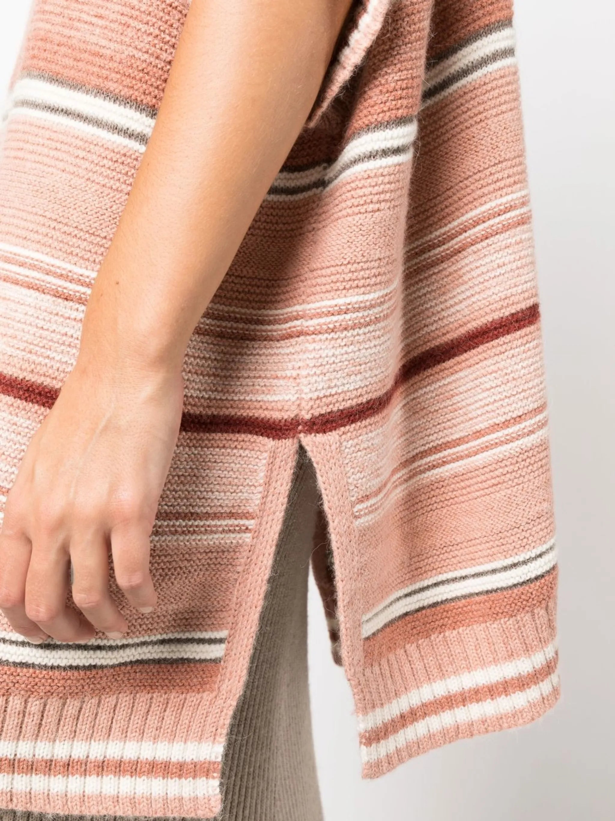 striped oversize jumper