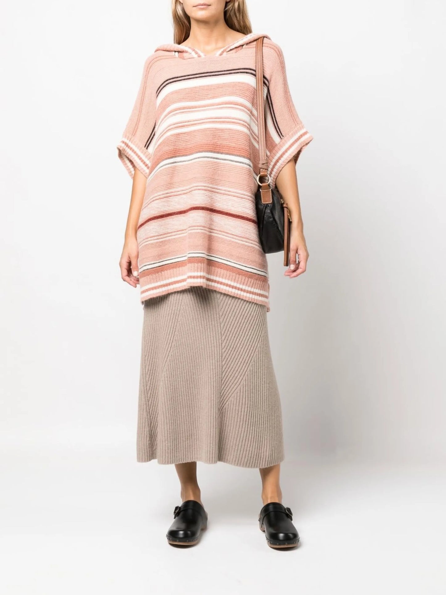 striped oversize jumper