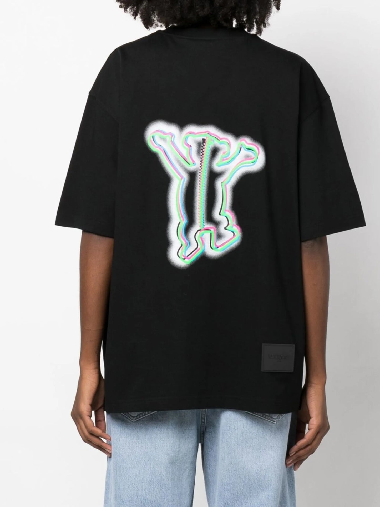 teddy print T-shirt