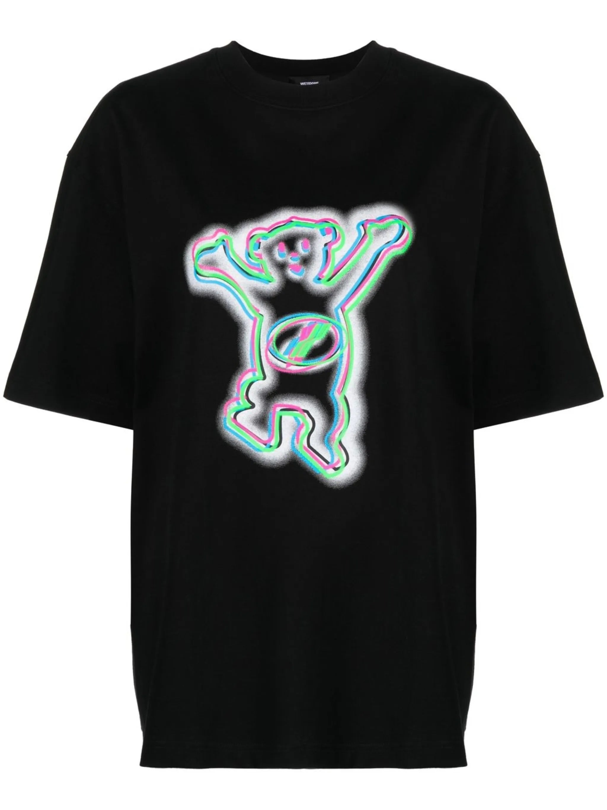 teddy print T-shirt