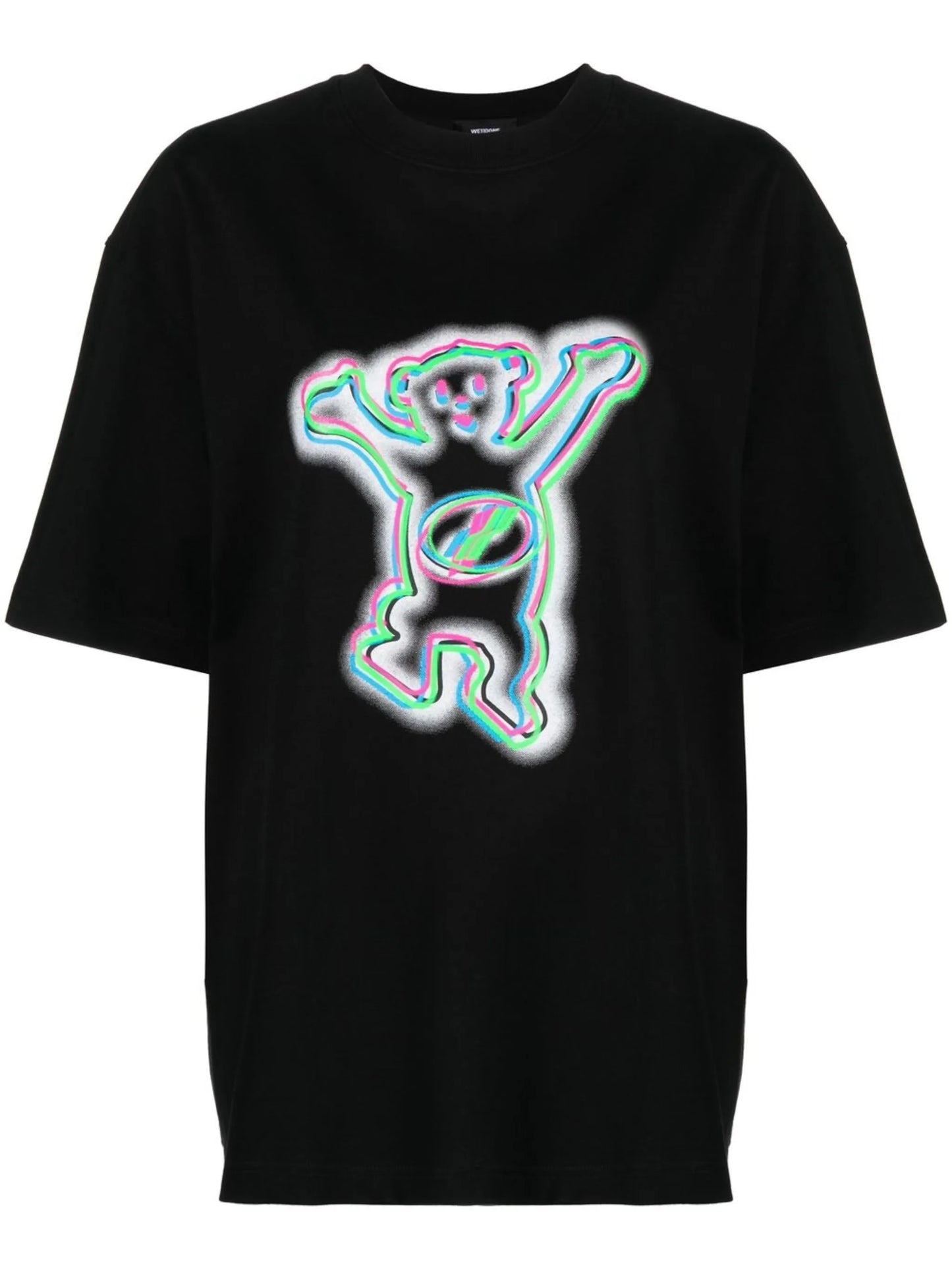teddy print T-shirt