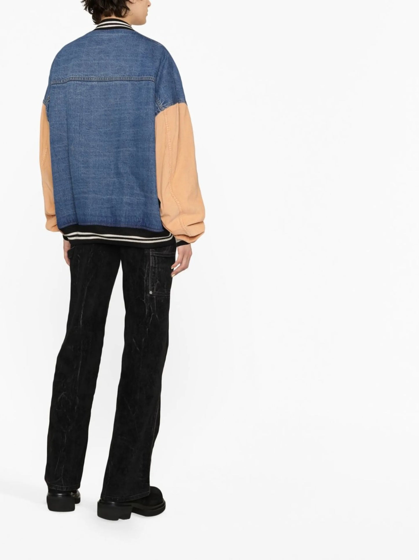 denim varsity jacket