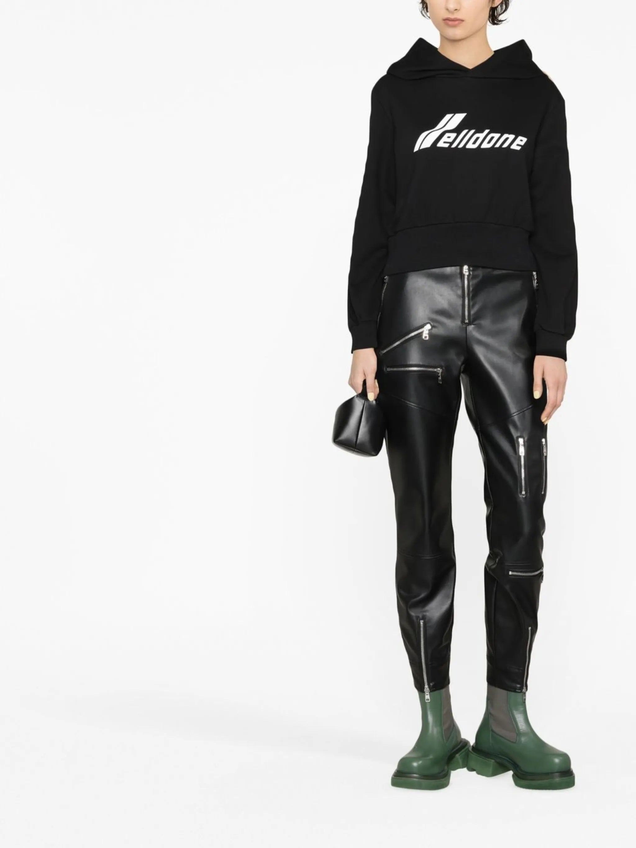logo-print hoodie
