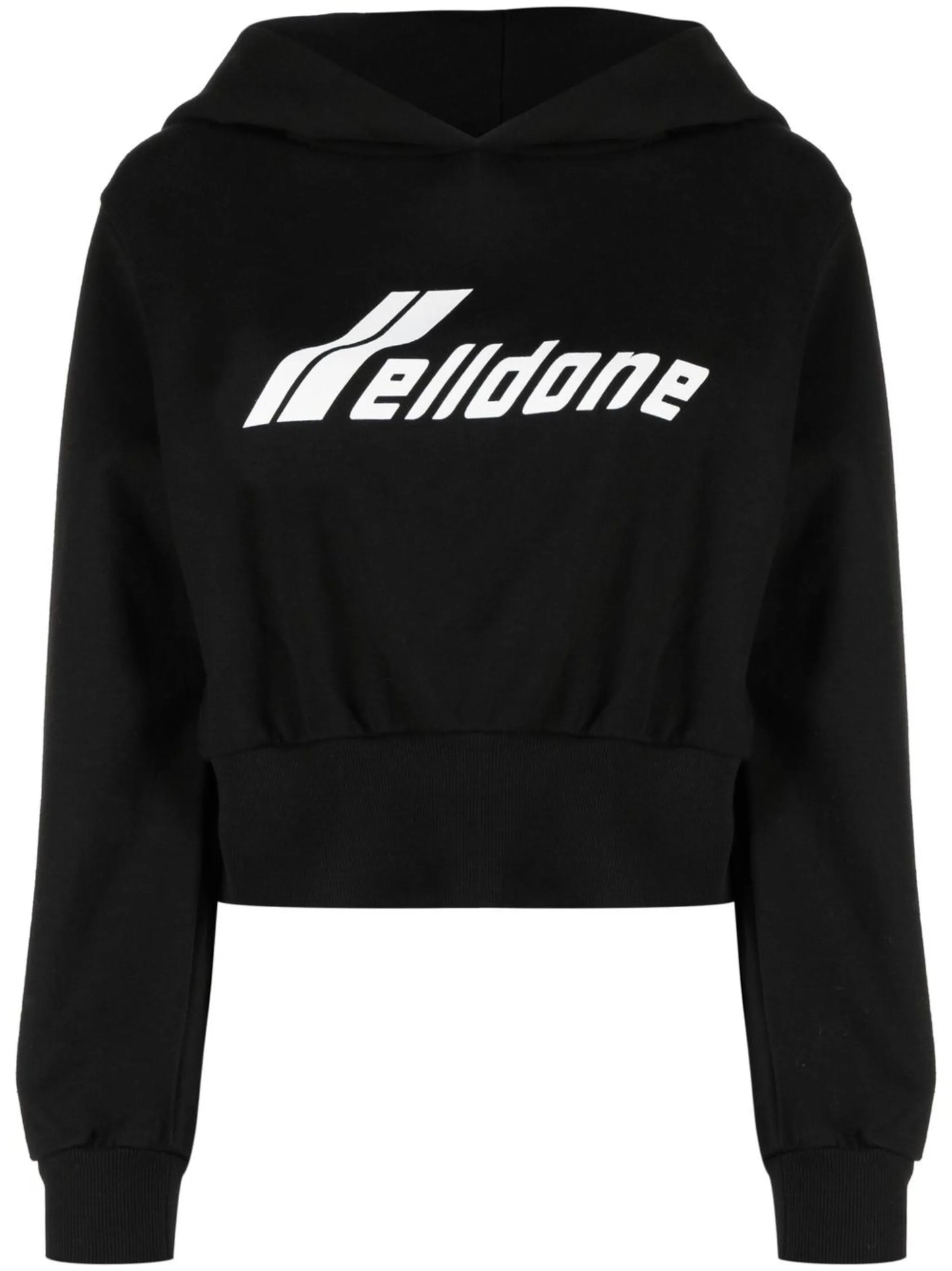 logo-print hoodie