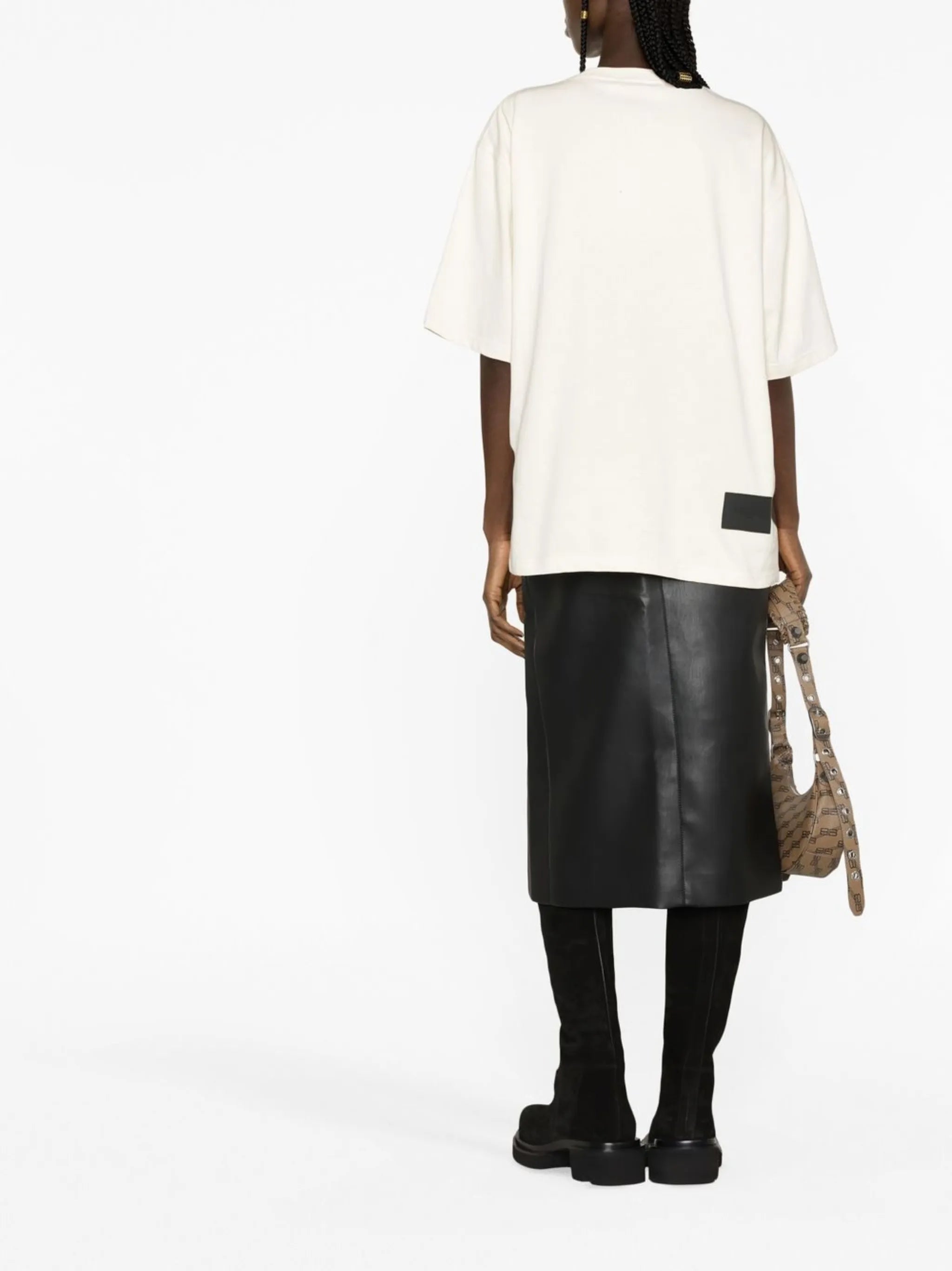 logo print short-sleeve T-shirt