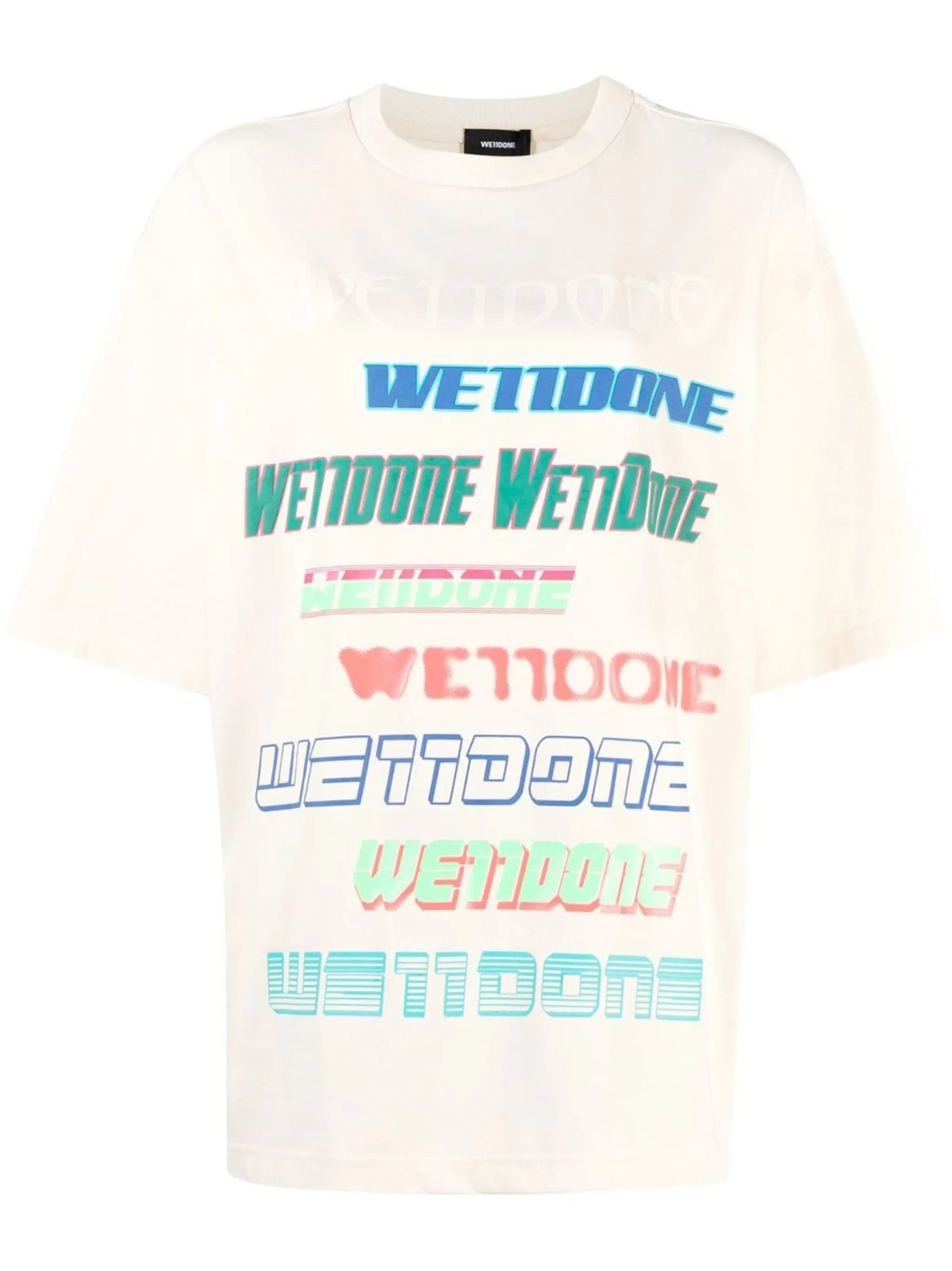 logo print short-sleeve T-shirt