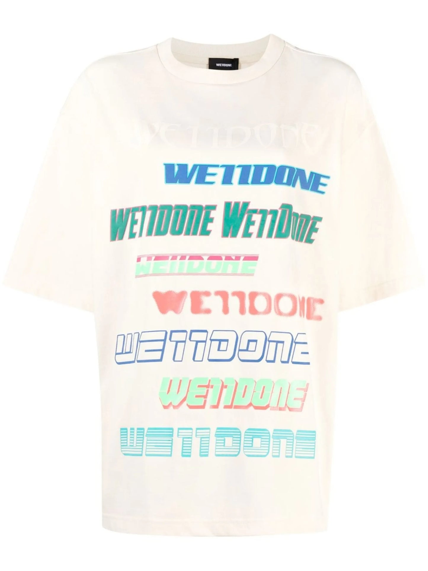 logo print short-sleeve T-shirt