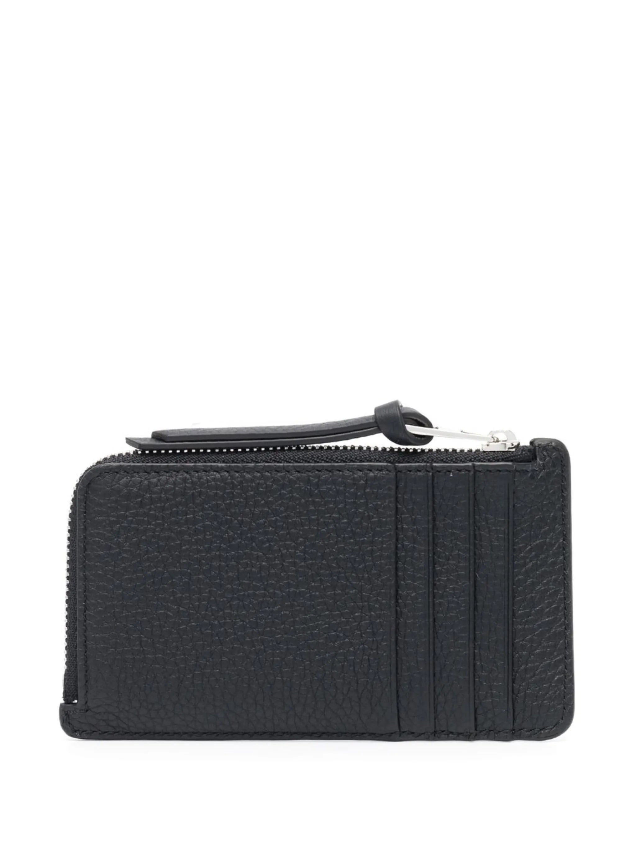 embossed-logo coin holder