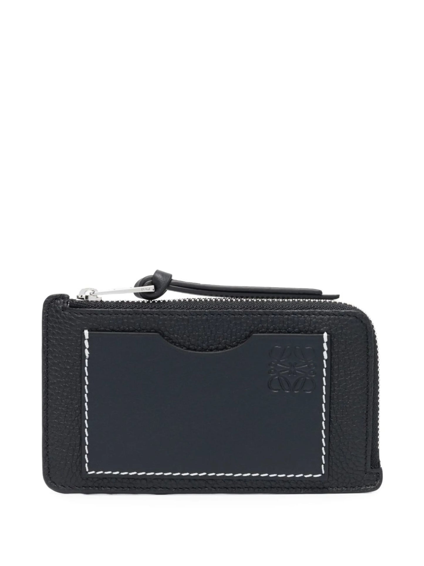 embossed-logo coin holder