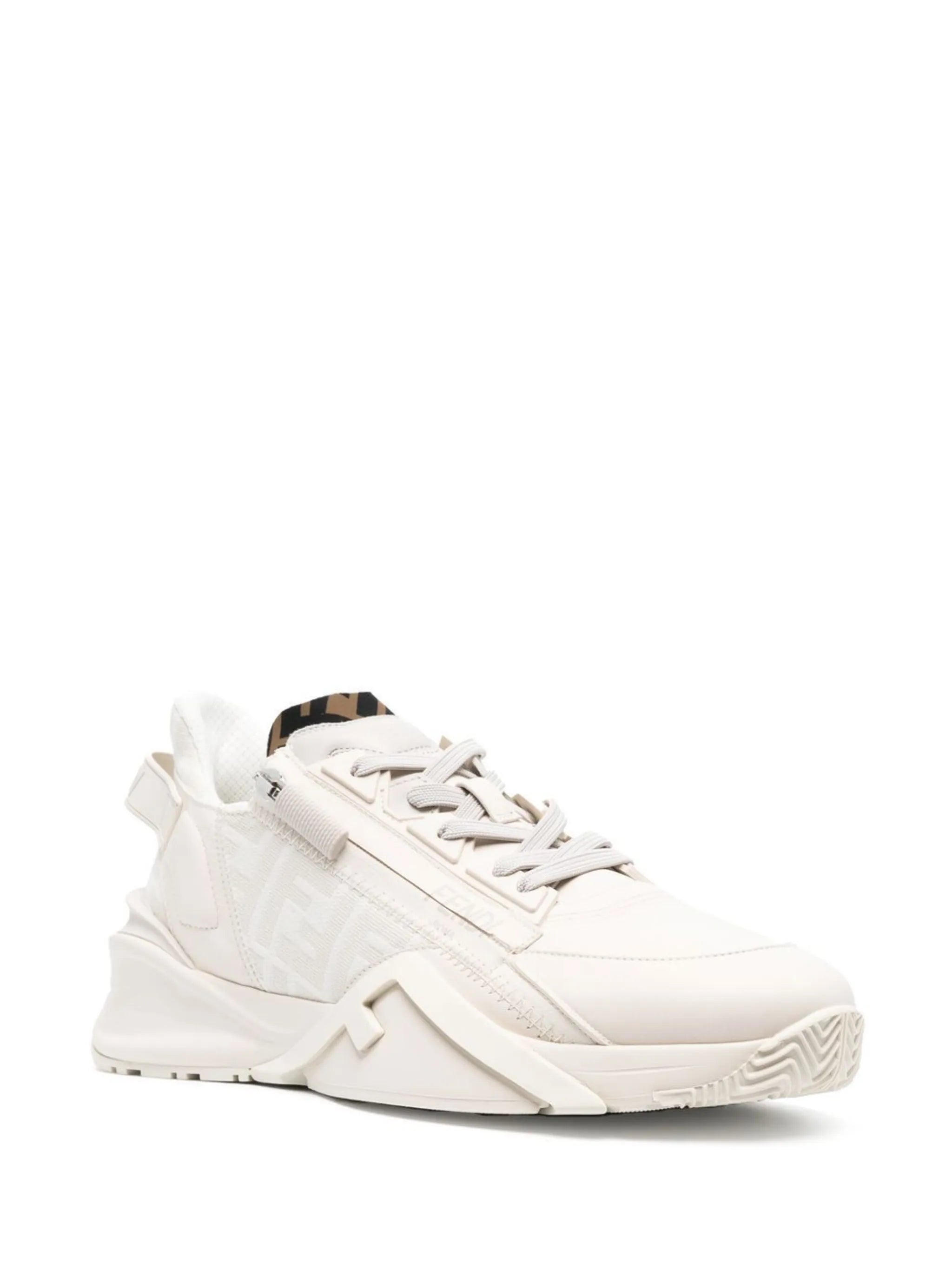 Flow leather low-top sneakers