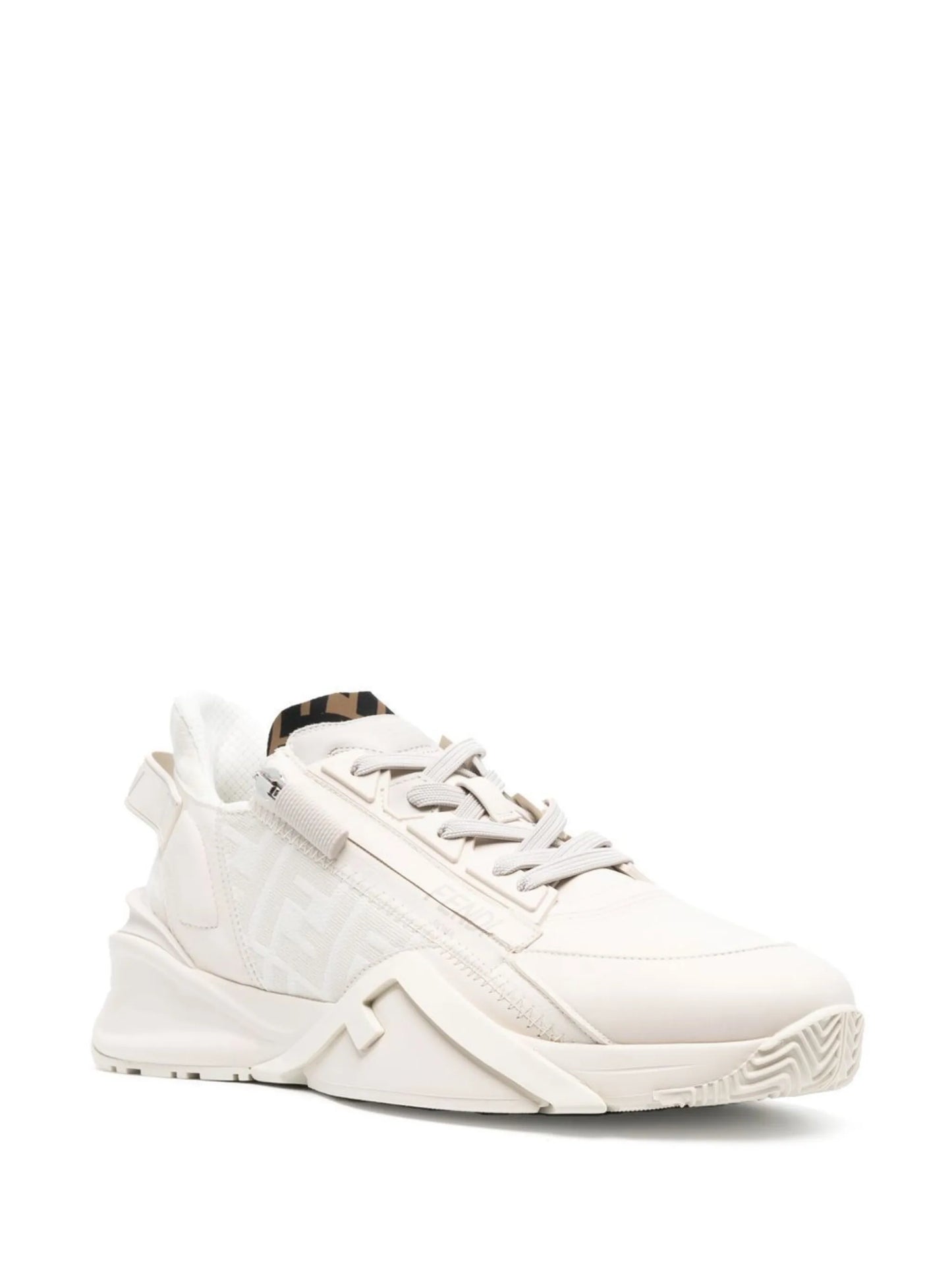 Flow leather low-top sneakers