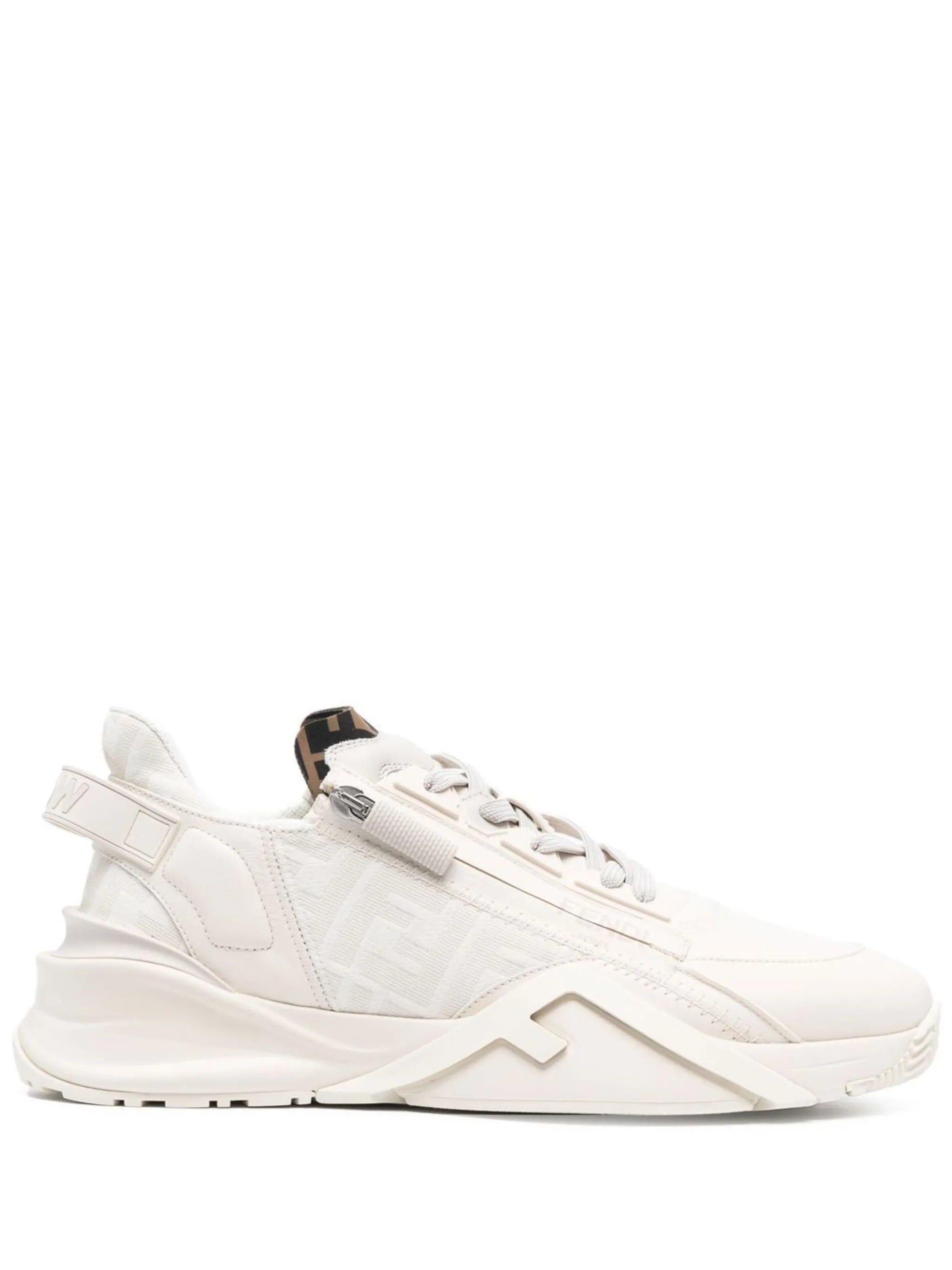 Flow leather low-top sneakers