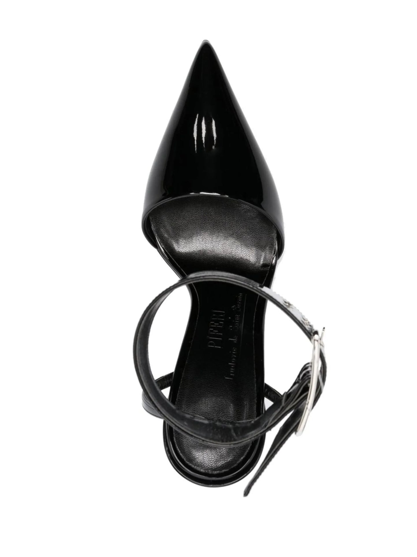 Fame 100mm faux leather pumps