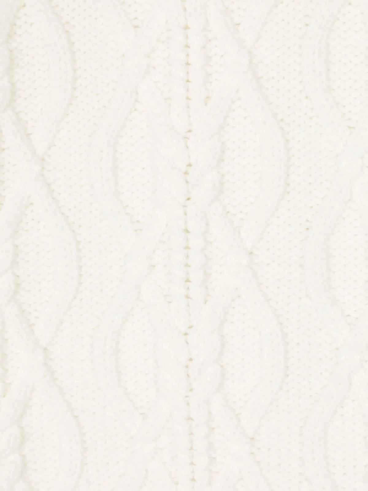 long cable-knit scarf