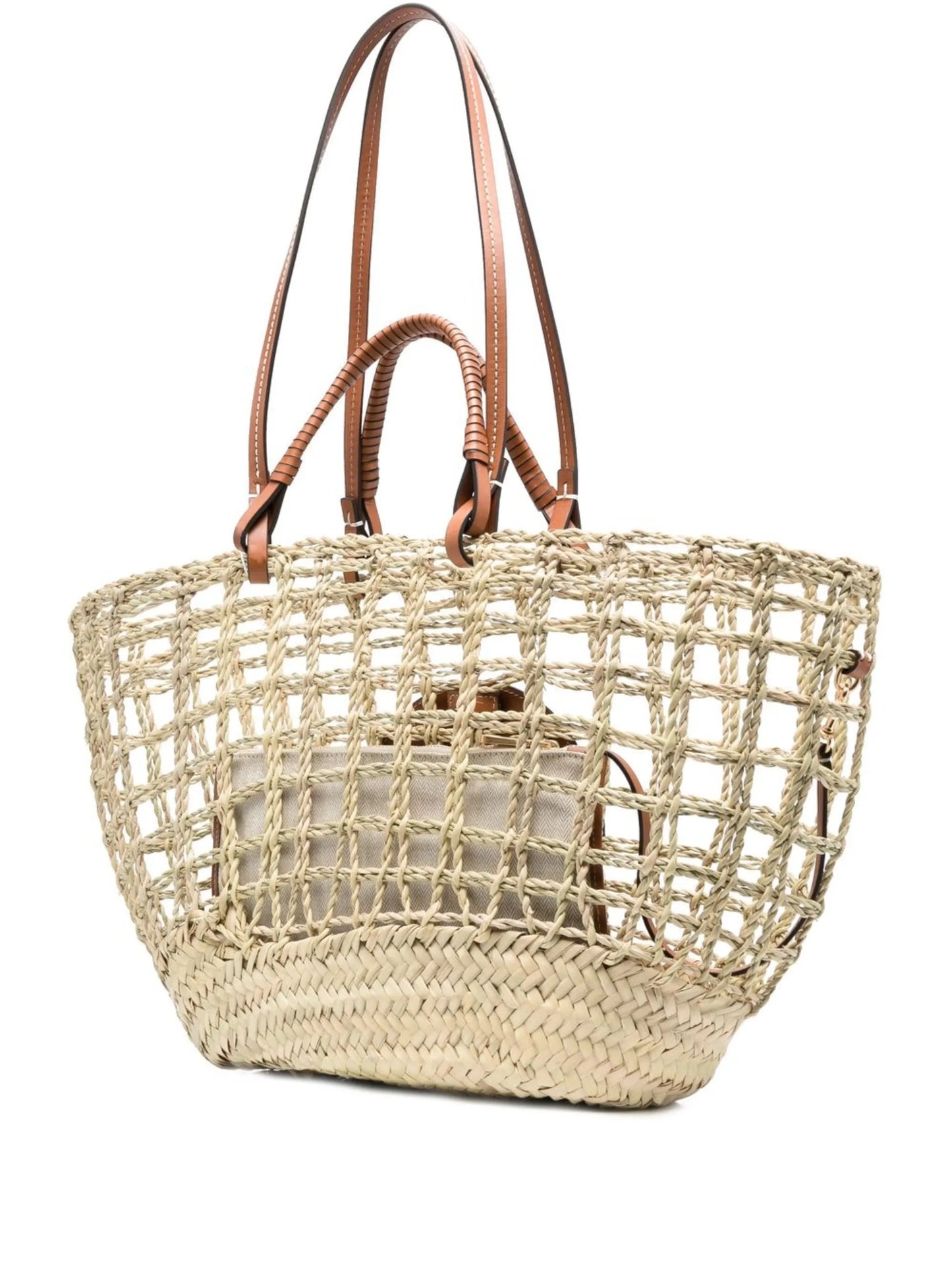 Ella woven tote bag