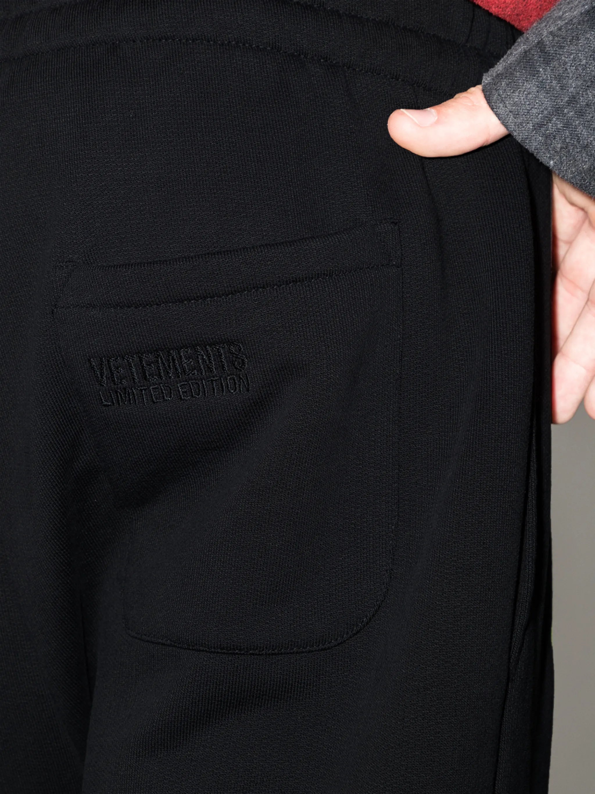 logo-print track pants