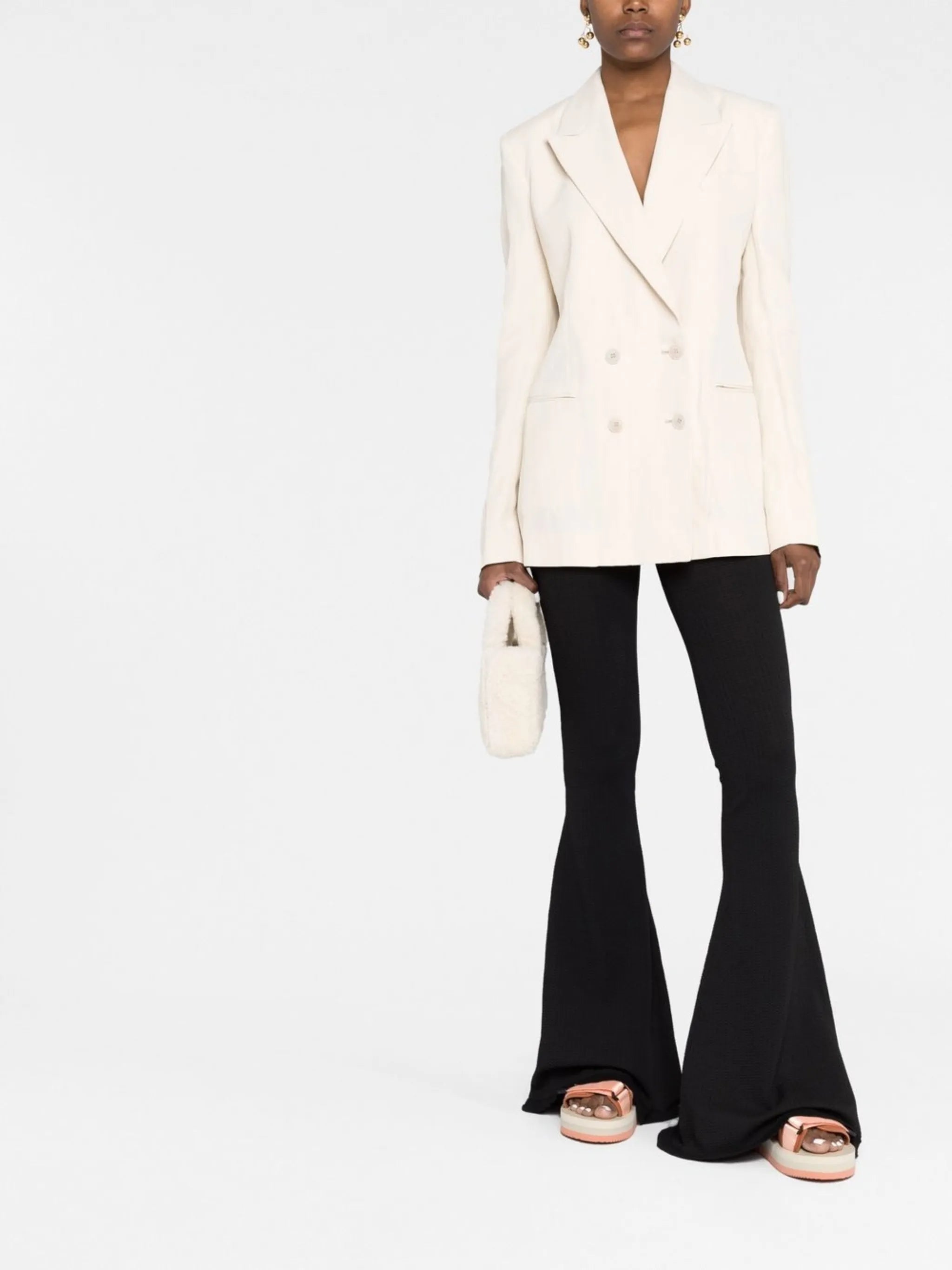 double-breasted blazer