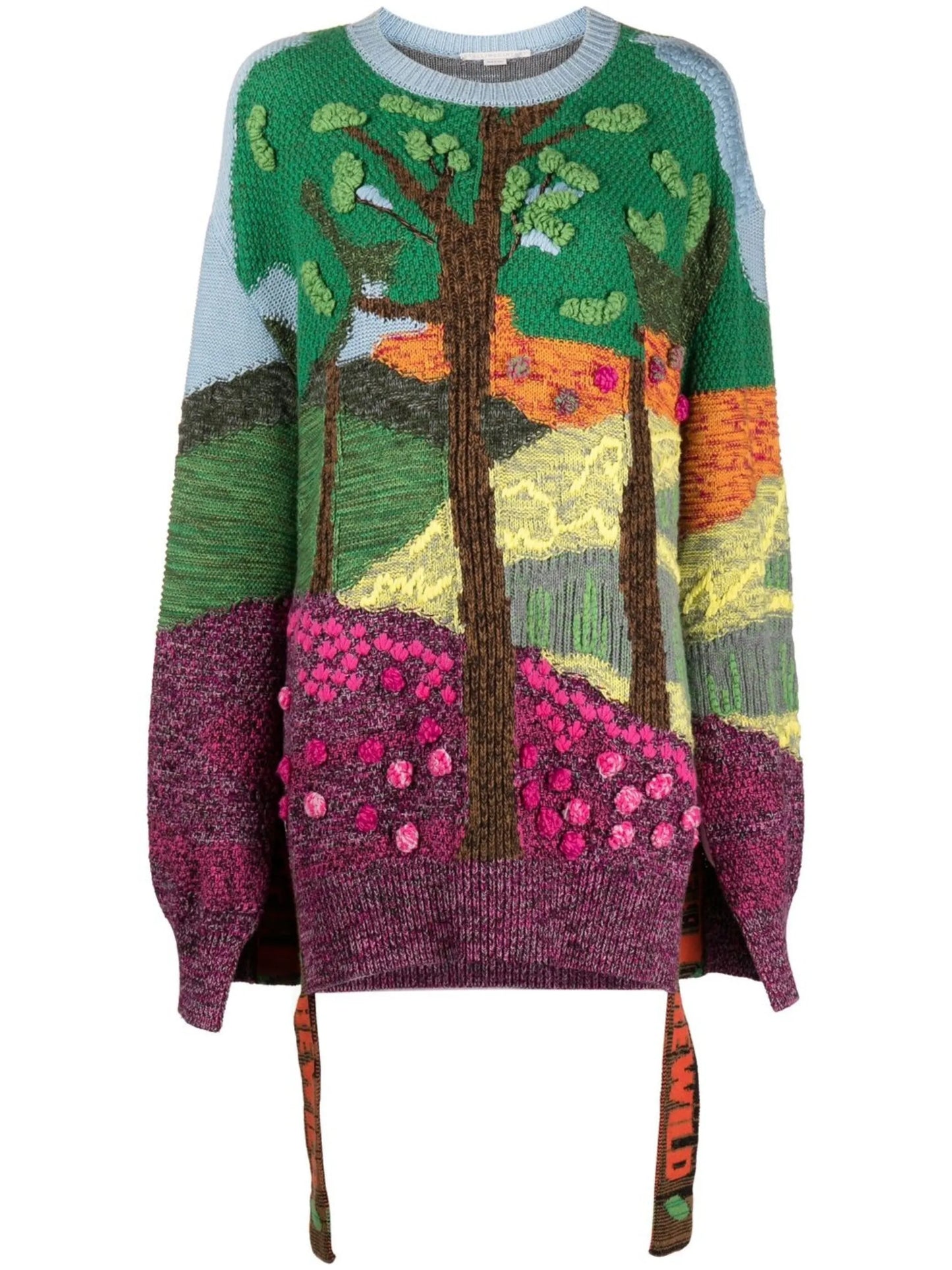 Tree Of Life jacquard jumper