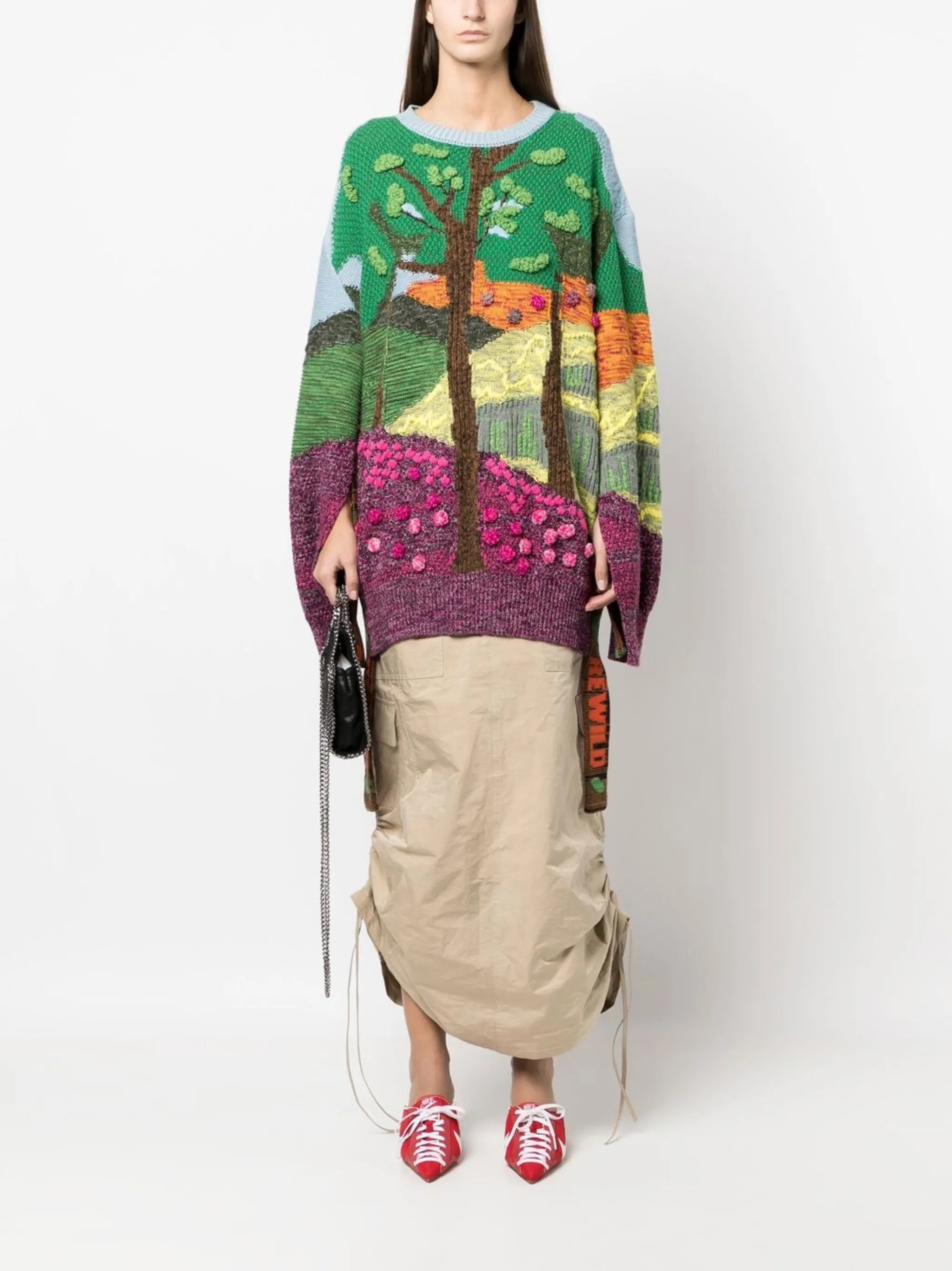 Tree Of Life jacquard jumper