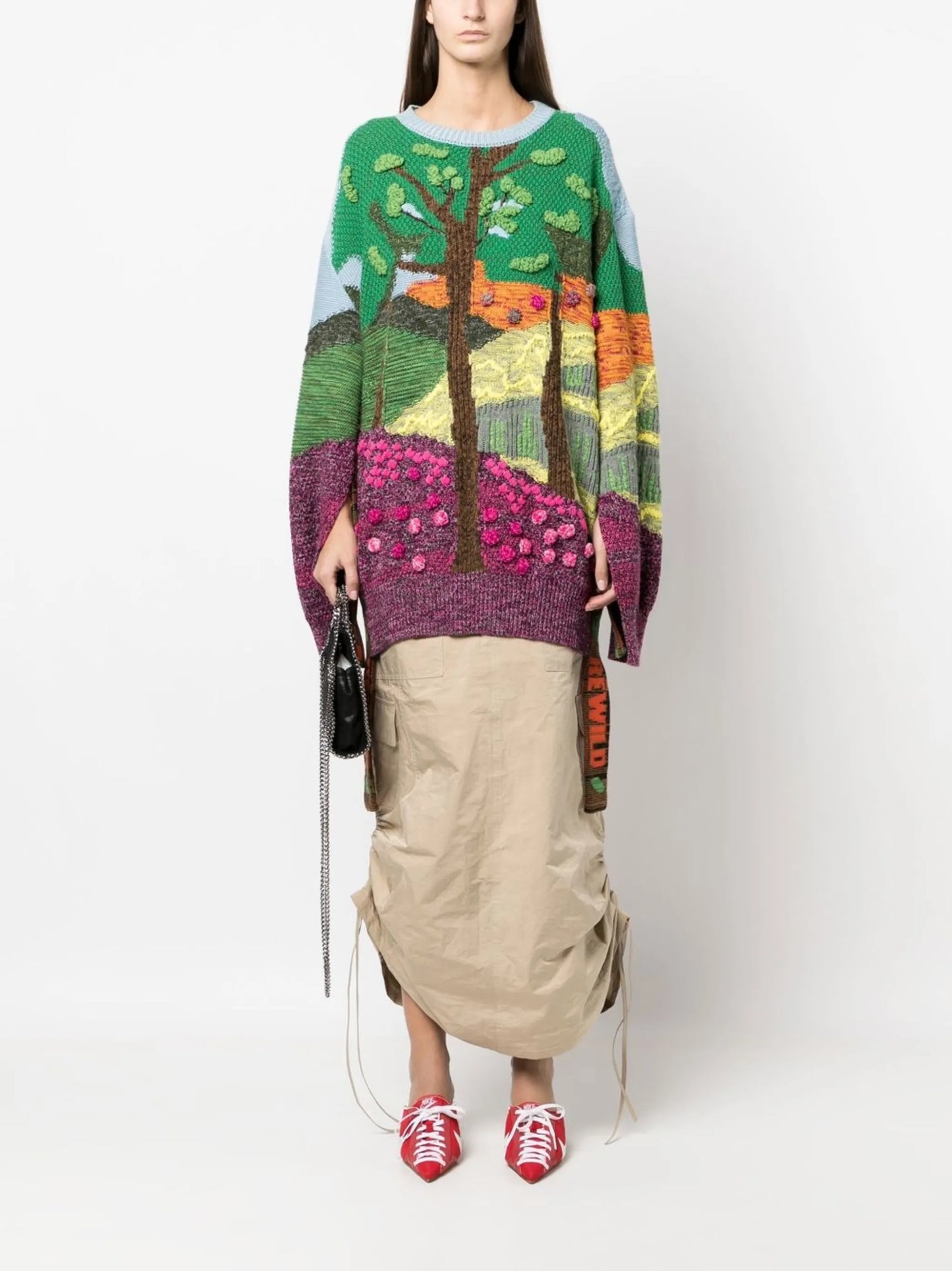 Tree Of Life jacquard jumper