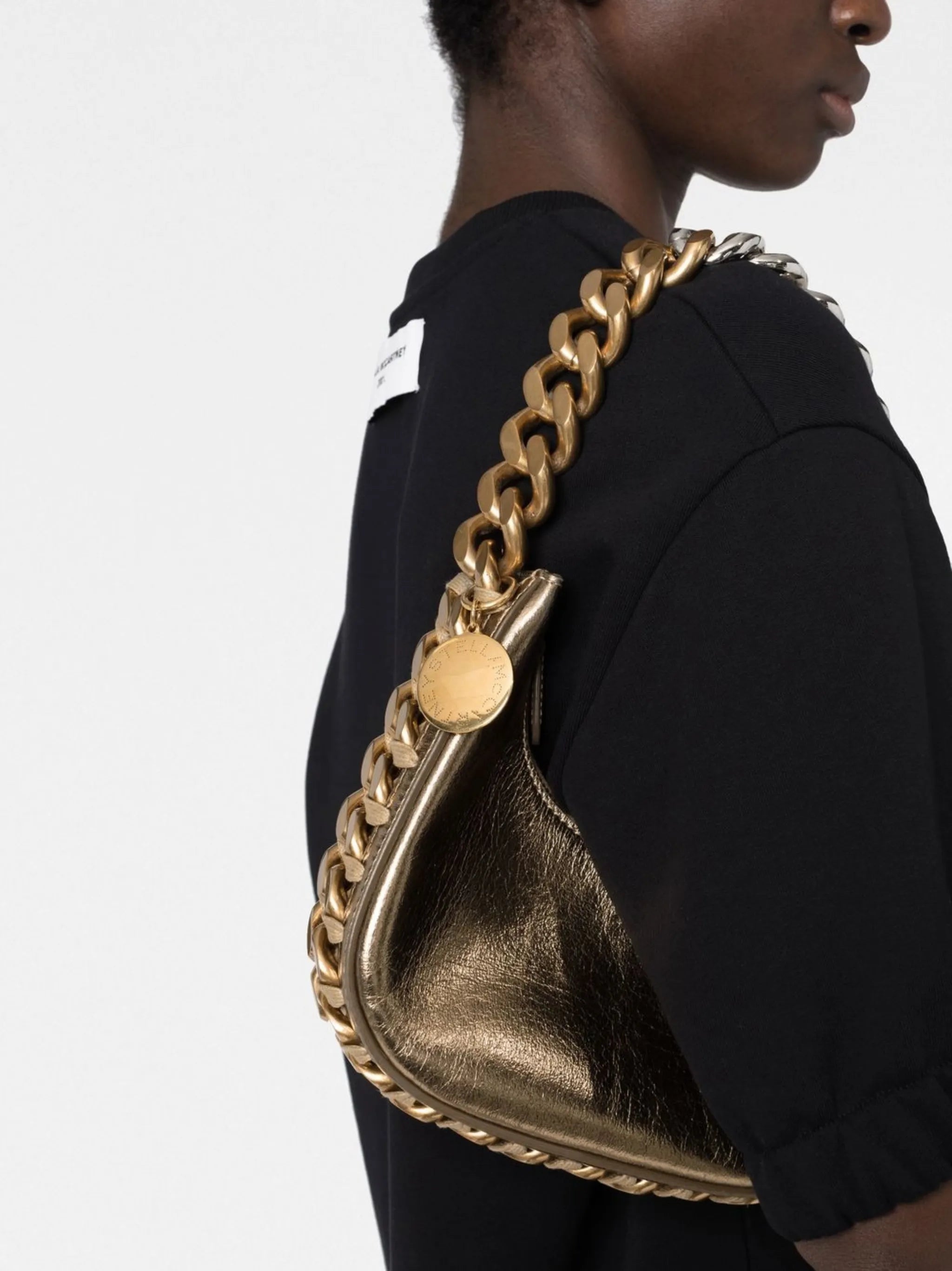 mini Frayme zipped shoulder bag