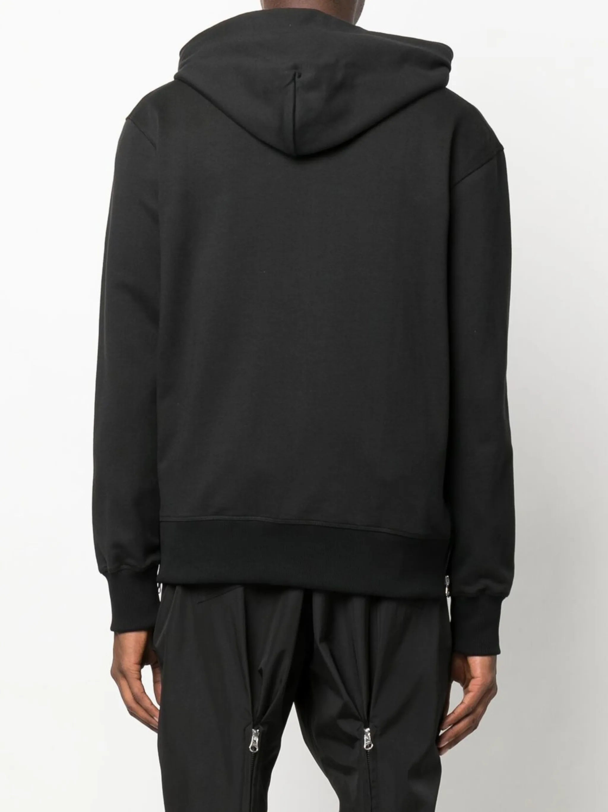 chest-logo hoodie