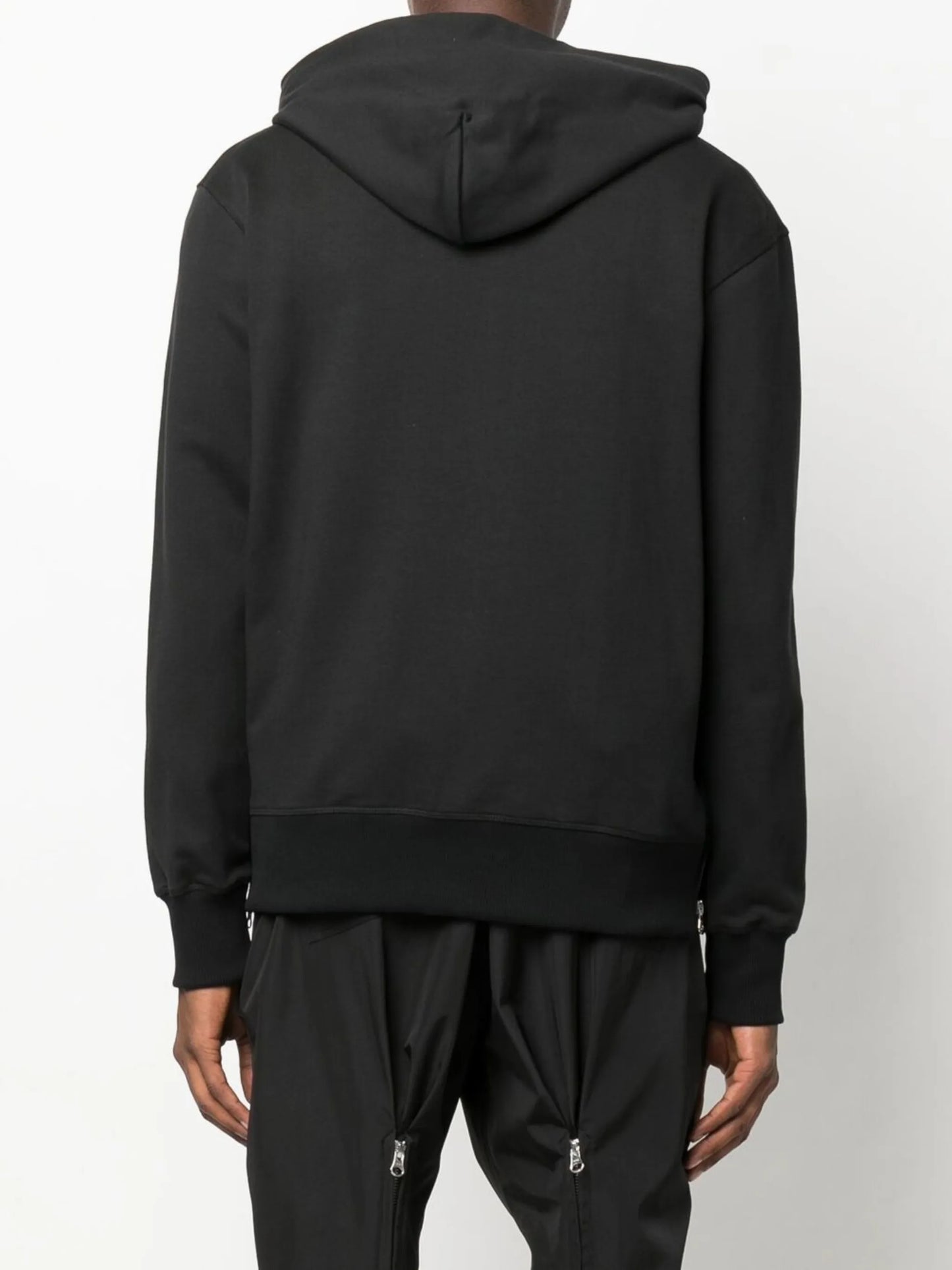 chest-logo hoodie
