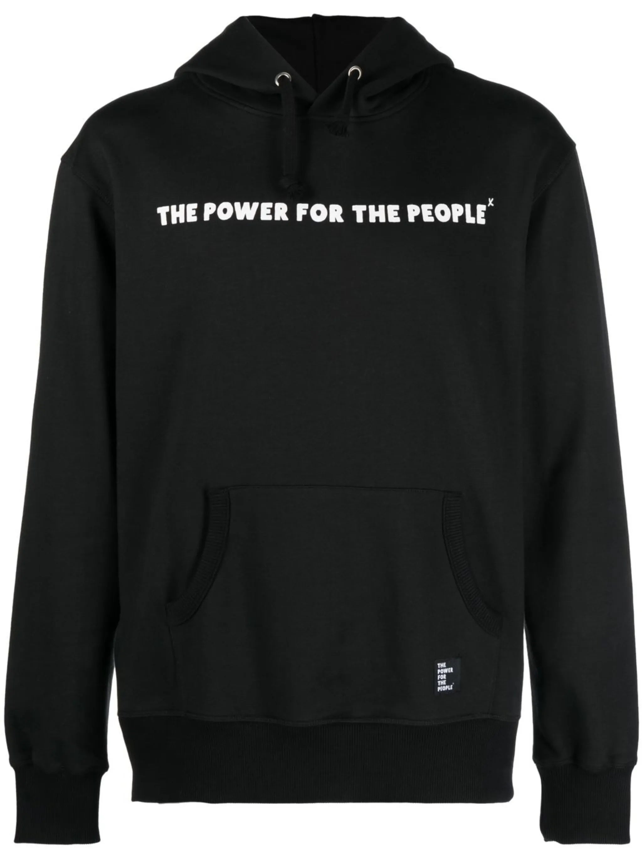 chest-logo hoodie