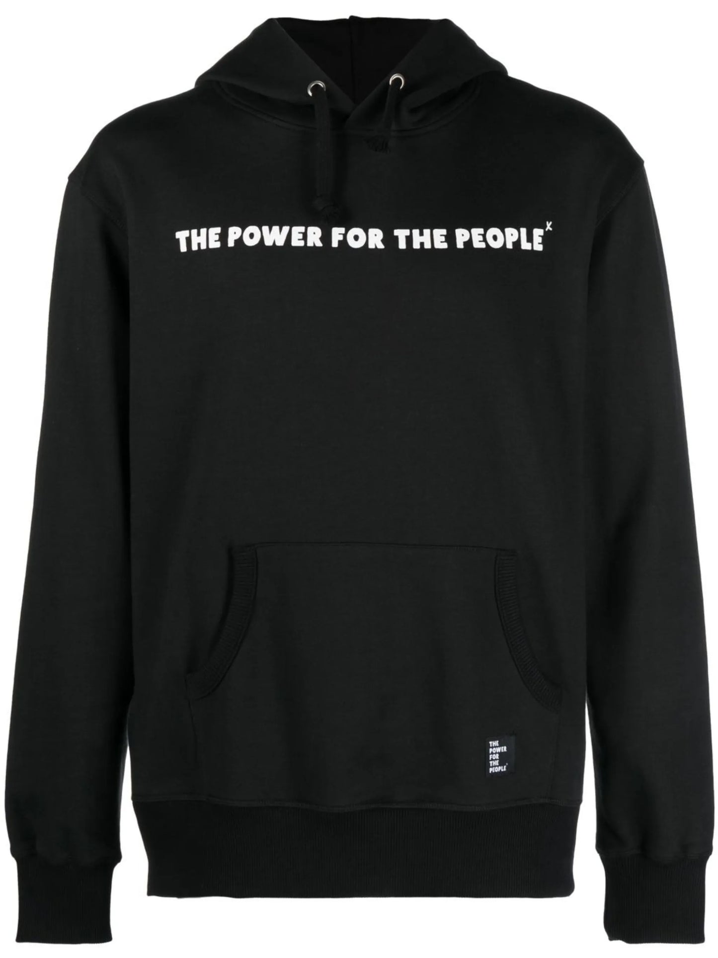 chest-logo hoodie