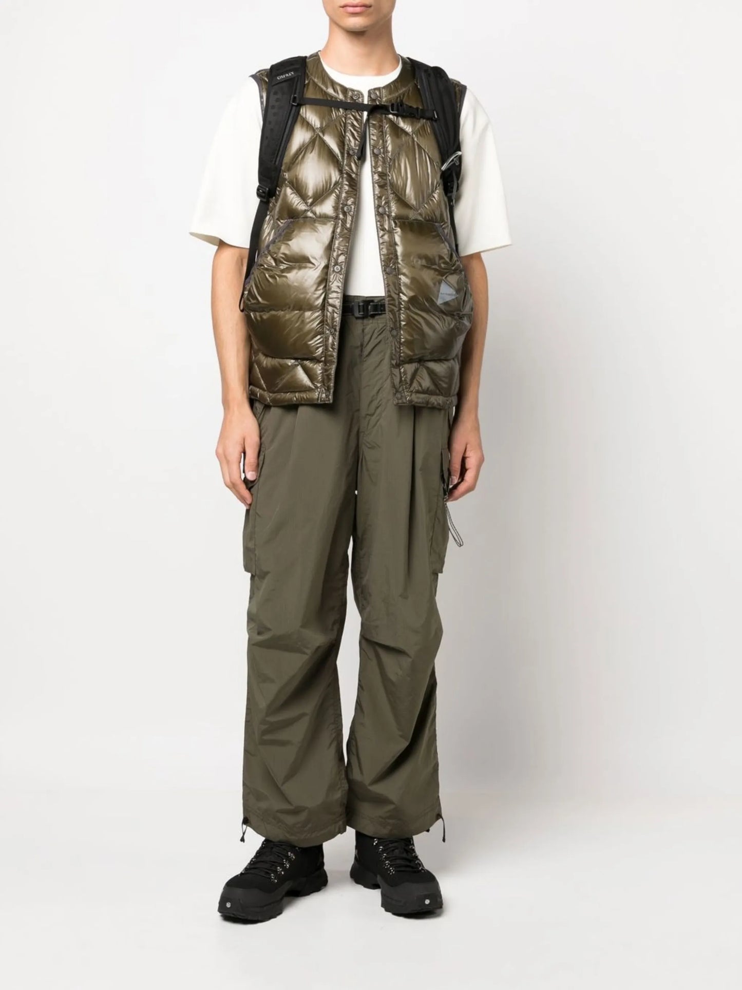 quilted sleeveless gilet